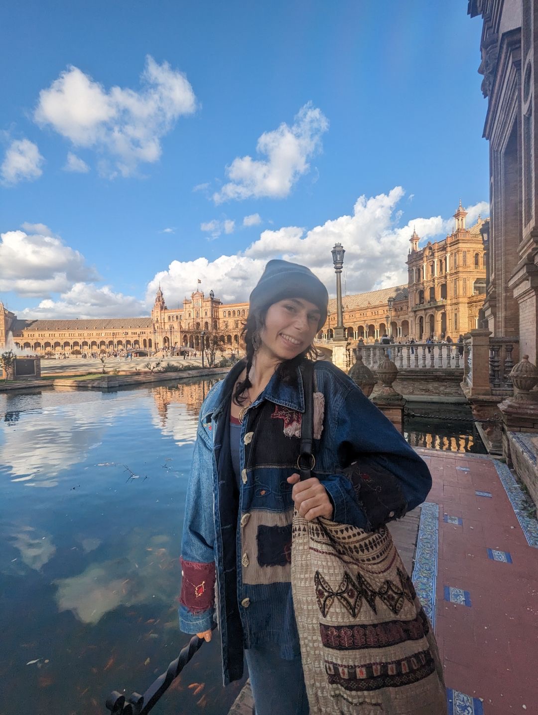 Plaza de España in Seville, Spain where I studied abroad!