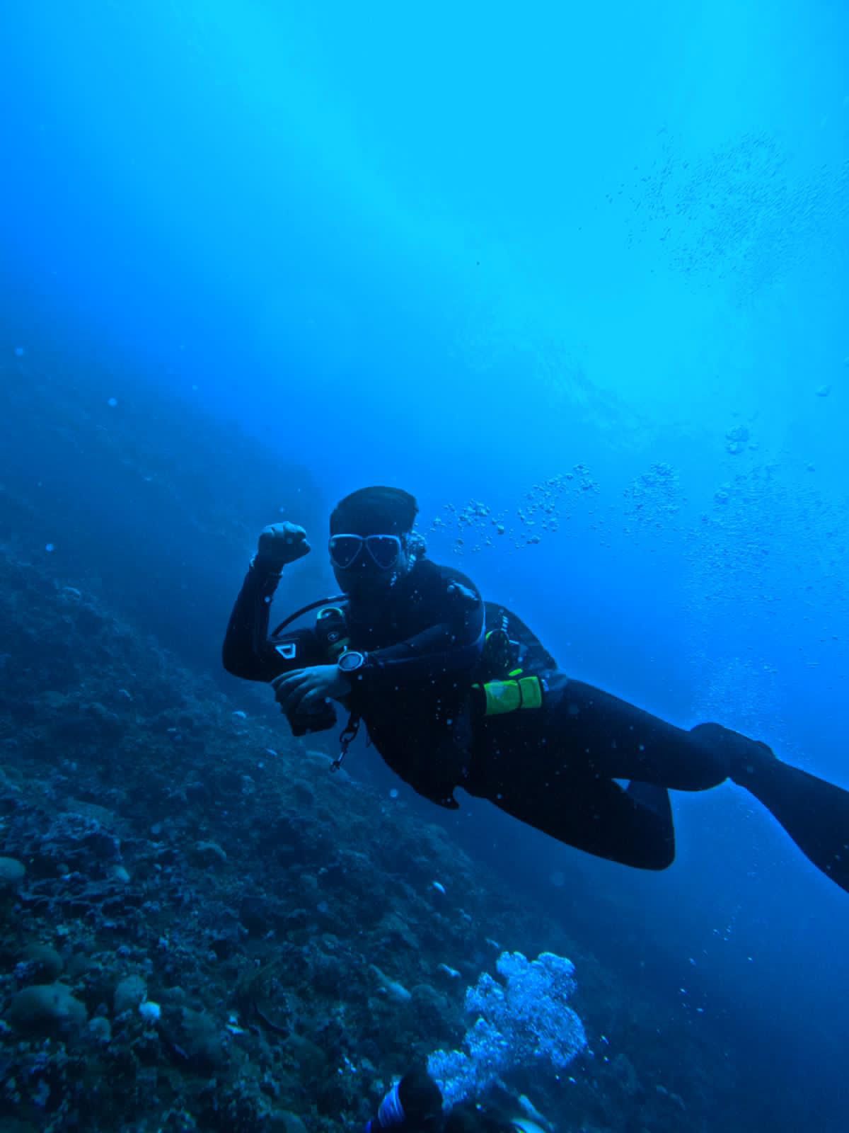 Diving in Penida
