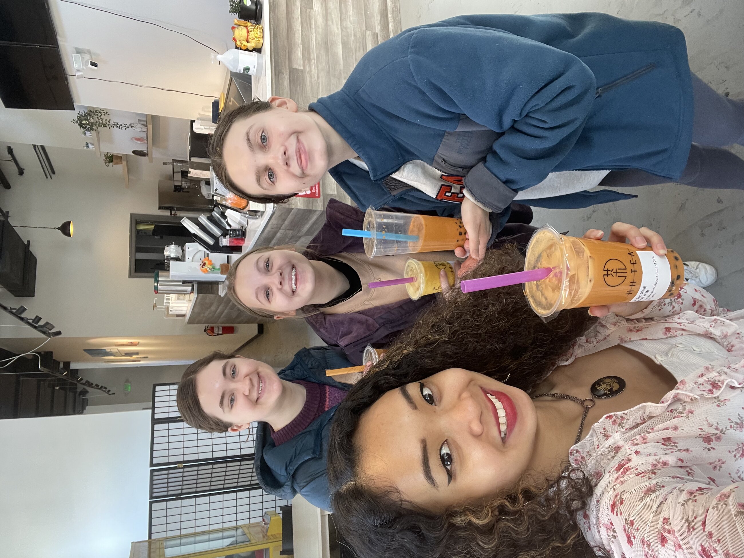 Got Boba with roommates