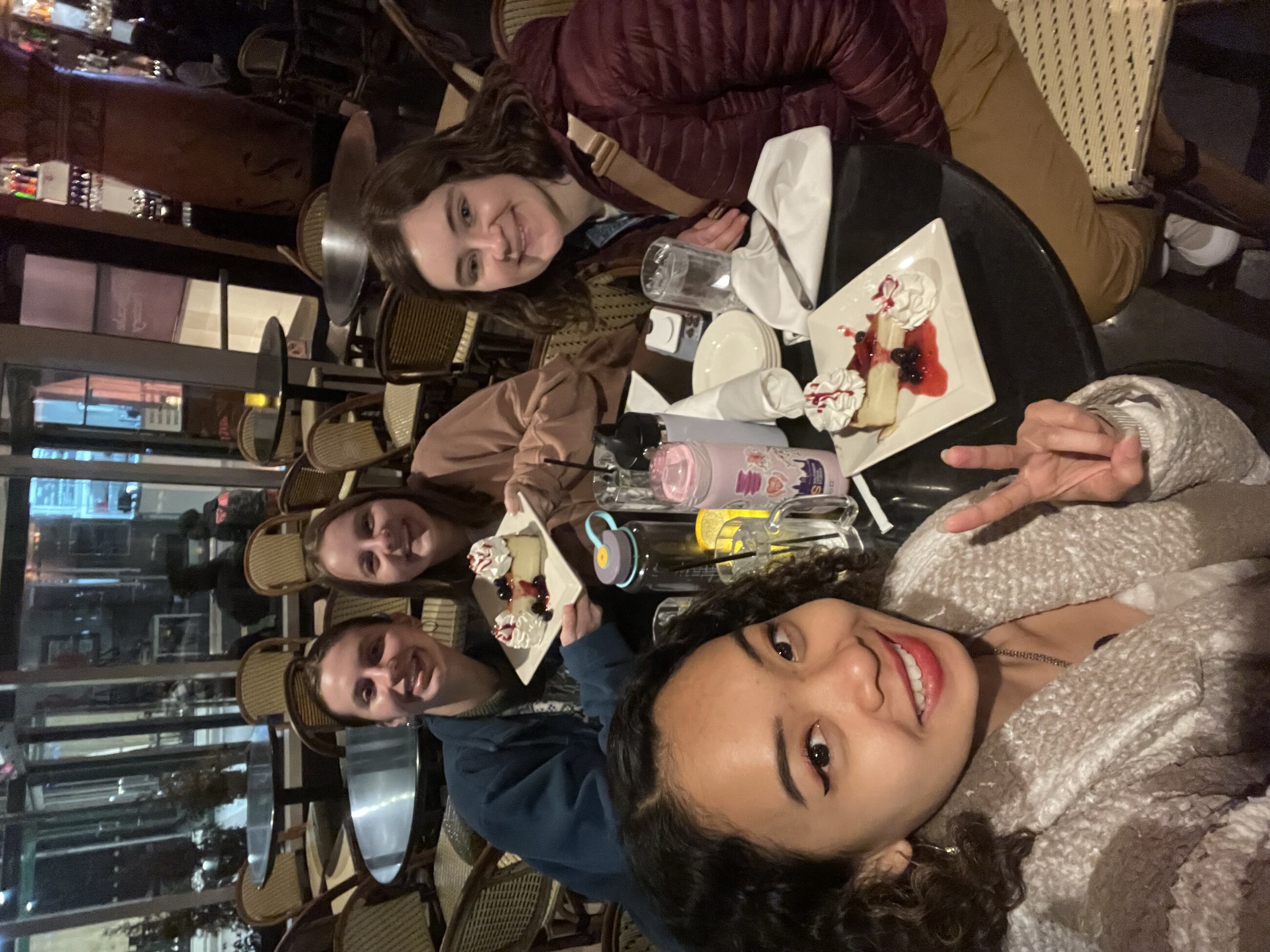 Cheesecake Factory with roommates