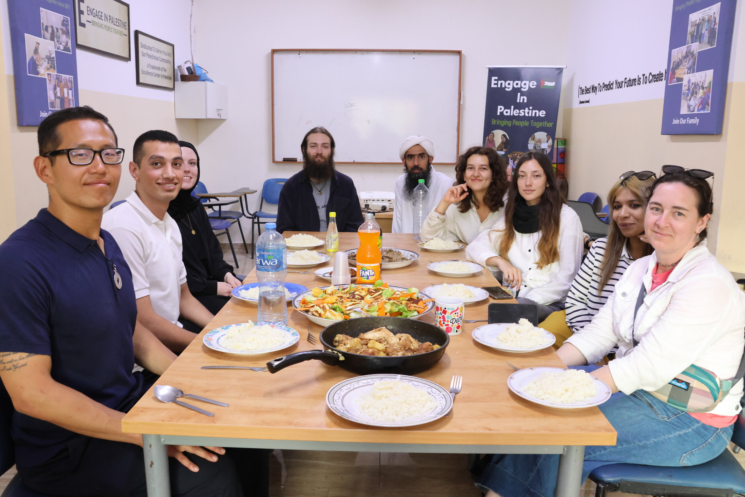 Dinner with friends