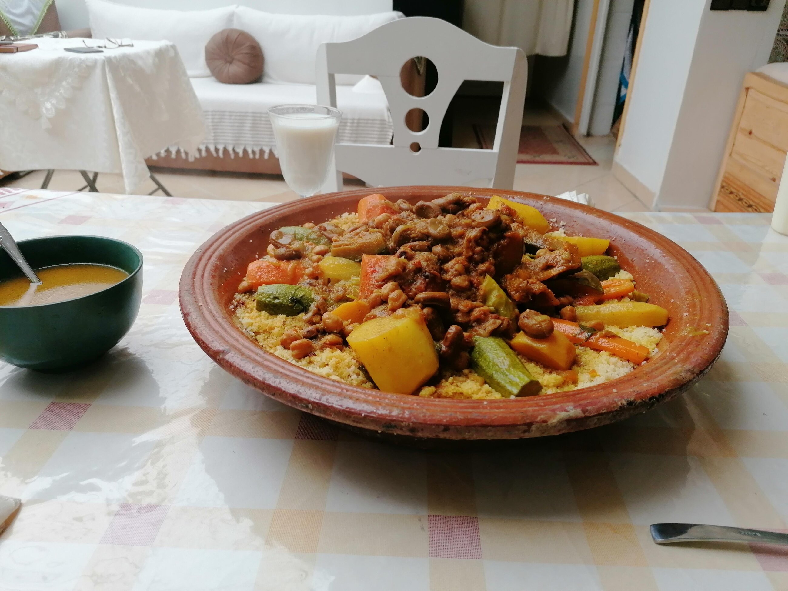 Traditional Moroccan meal Tajin