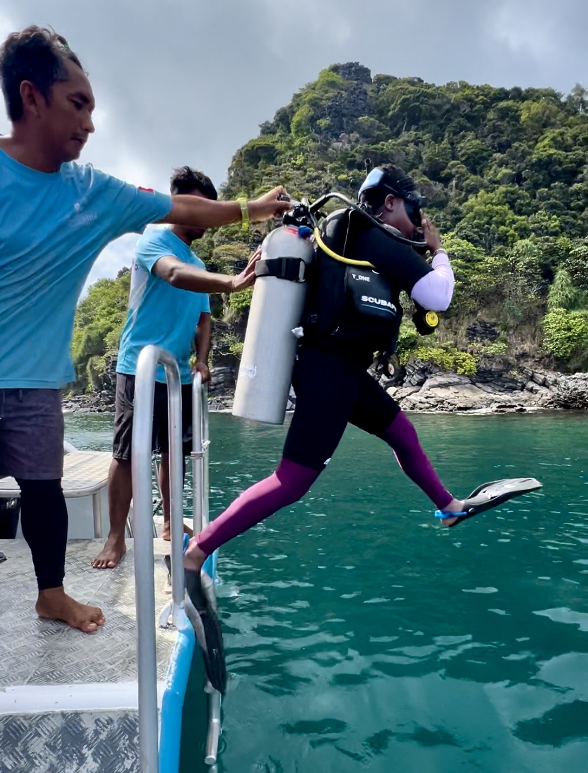 Jumping into my scuba adventure