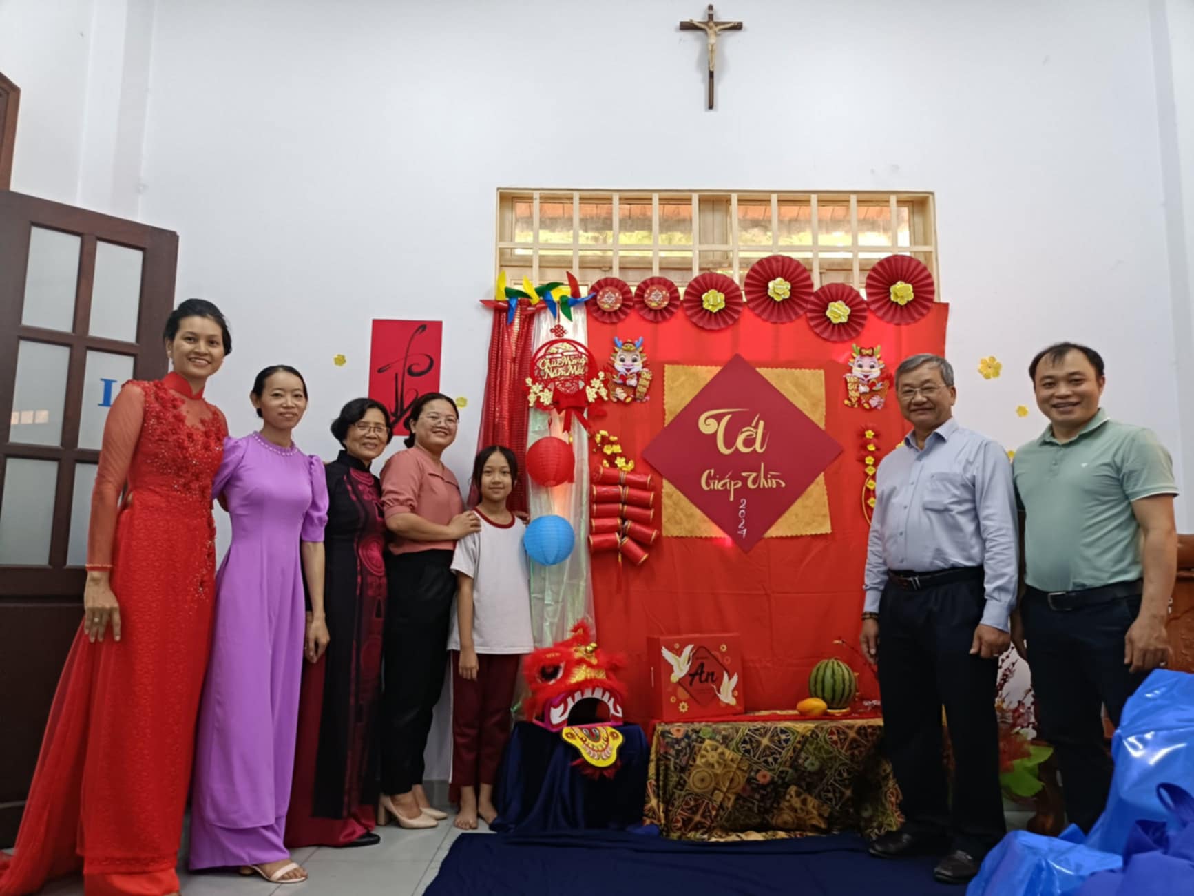 Lunar New Year Celebration with colleagues