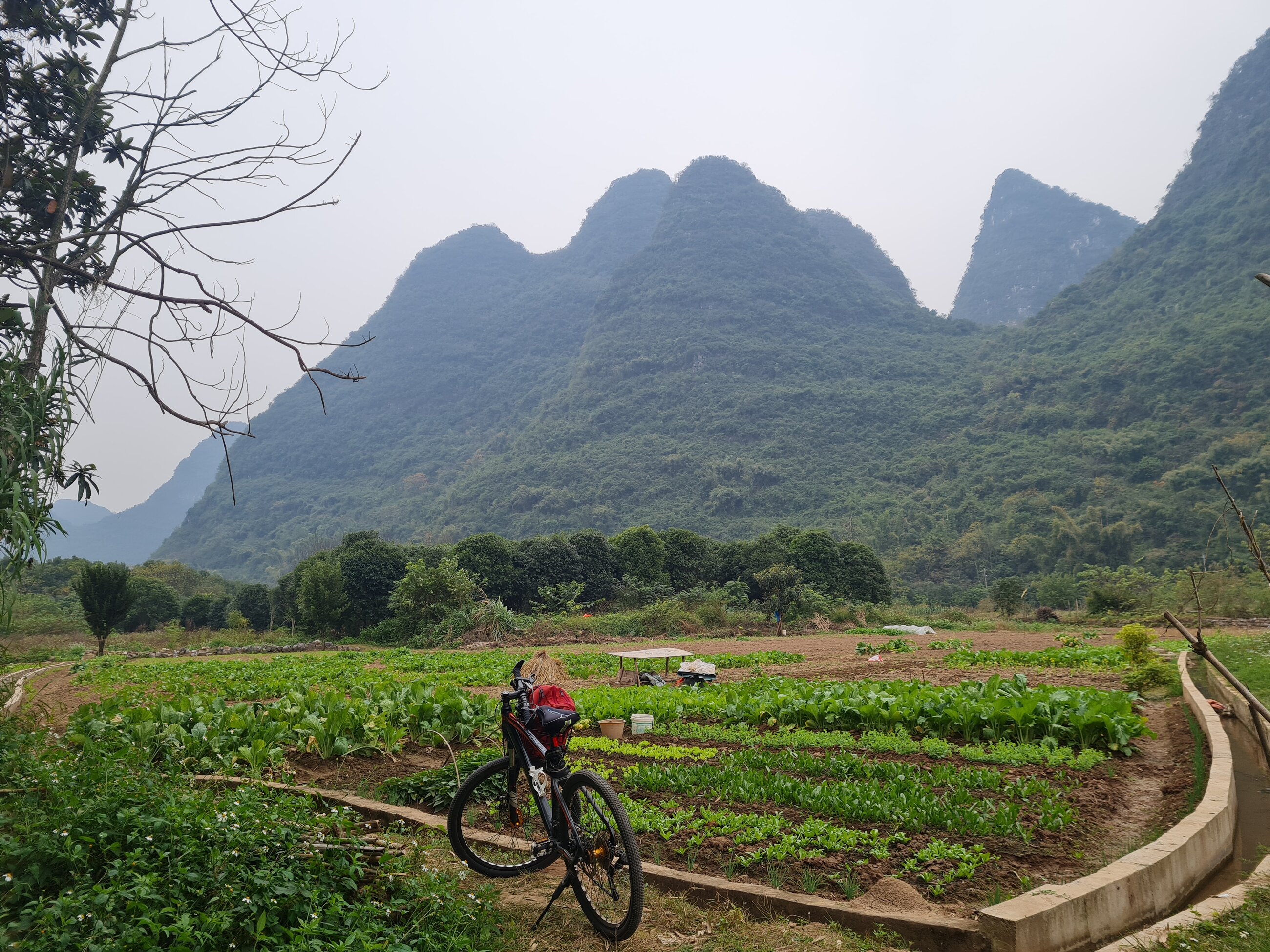 Easy to bike along the river and countryside