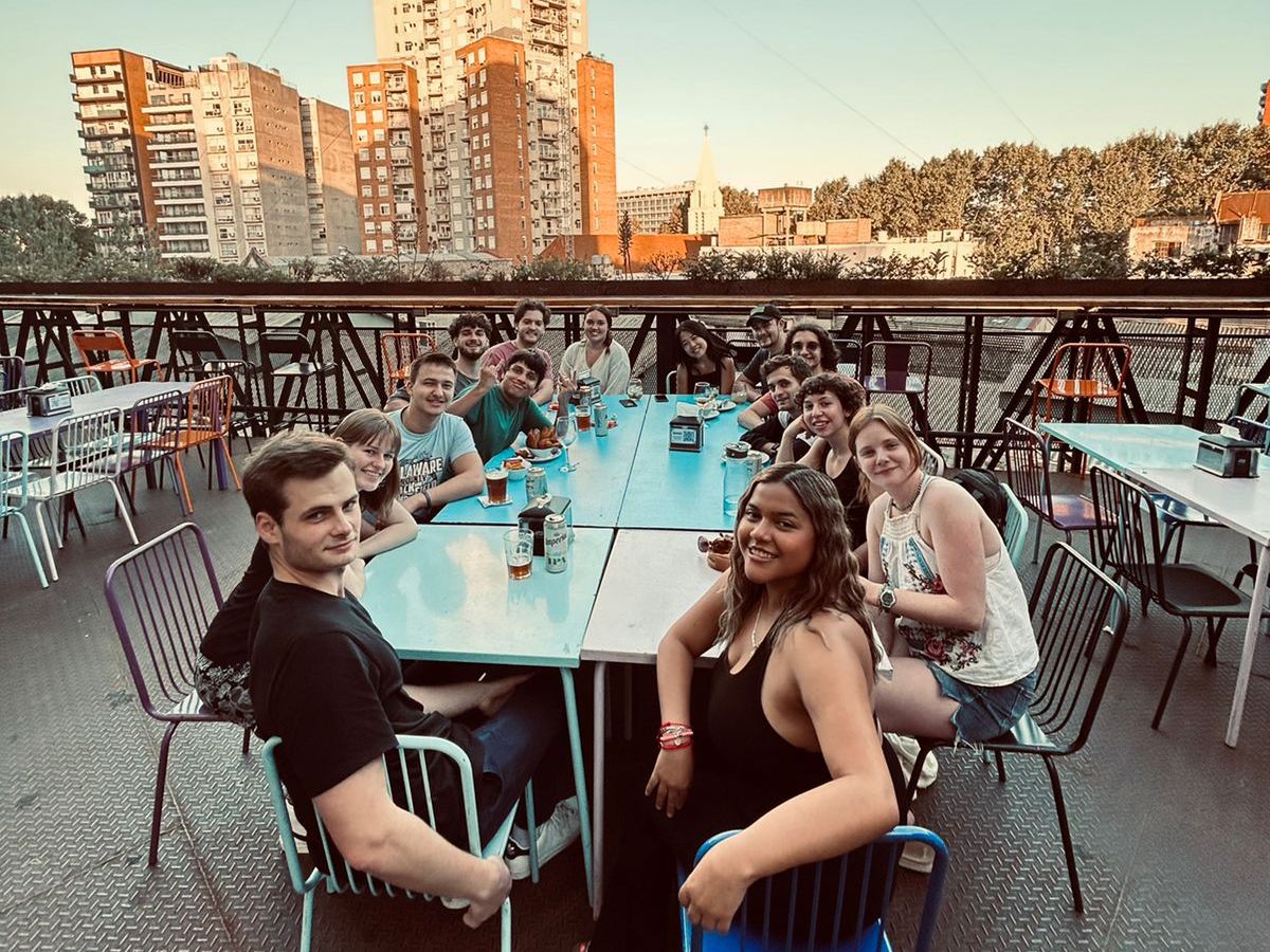 Game Night at Local Bar on Terrace