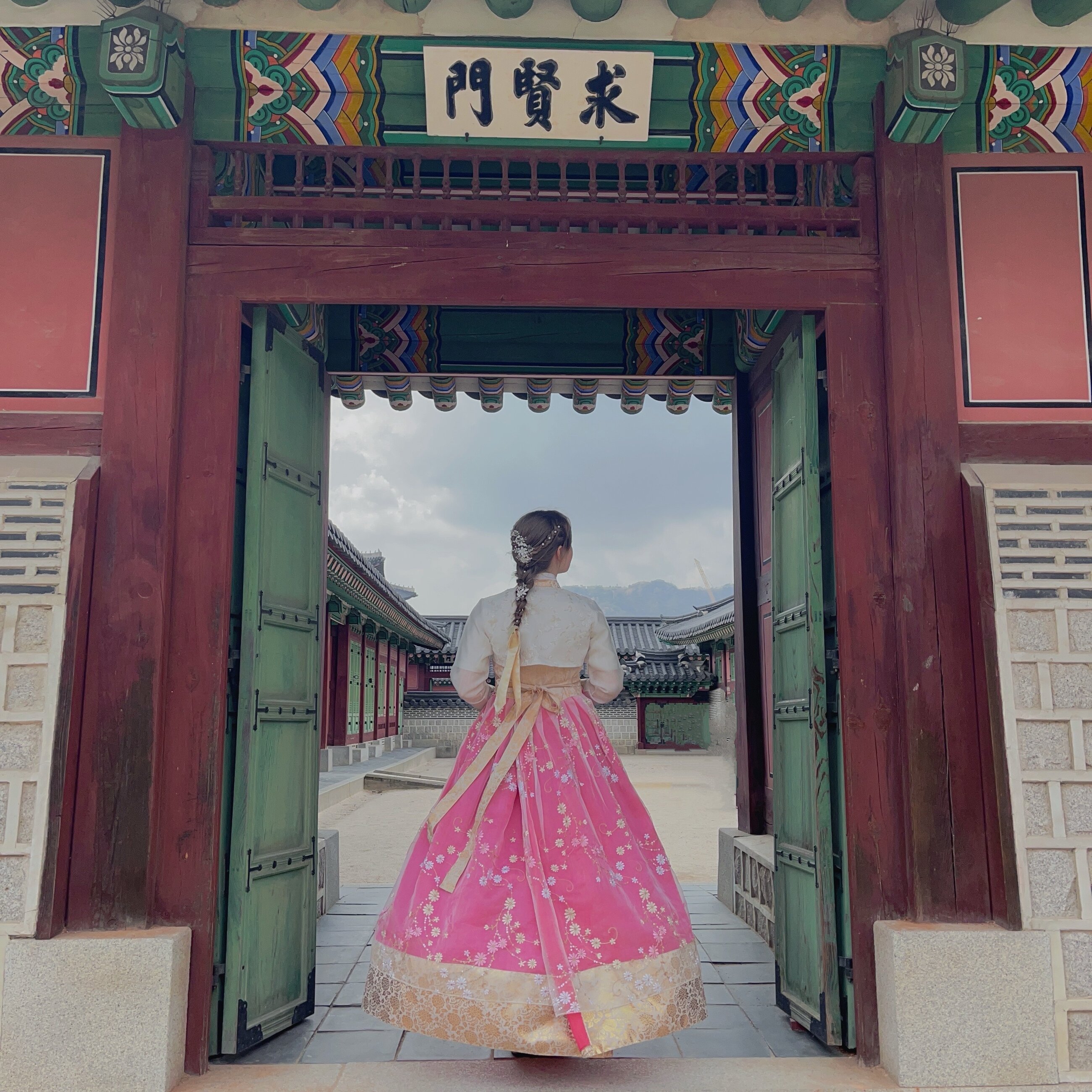 Hanbok at the Palace