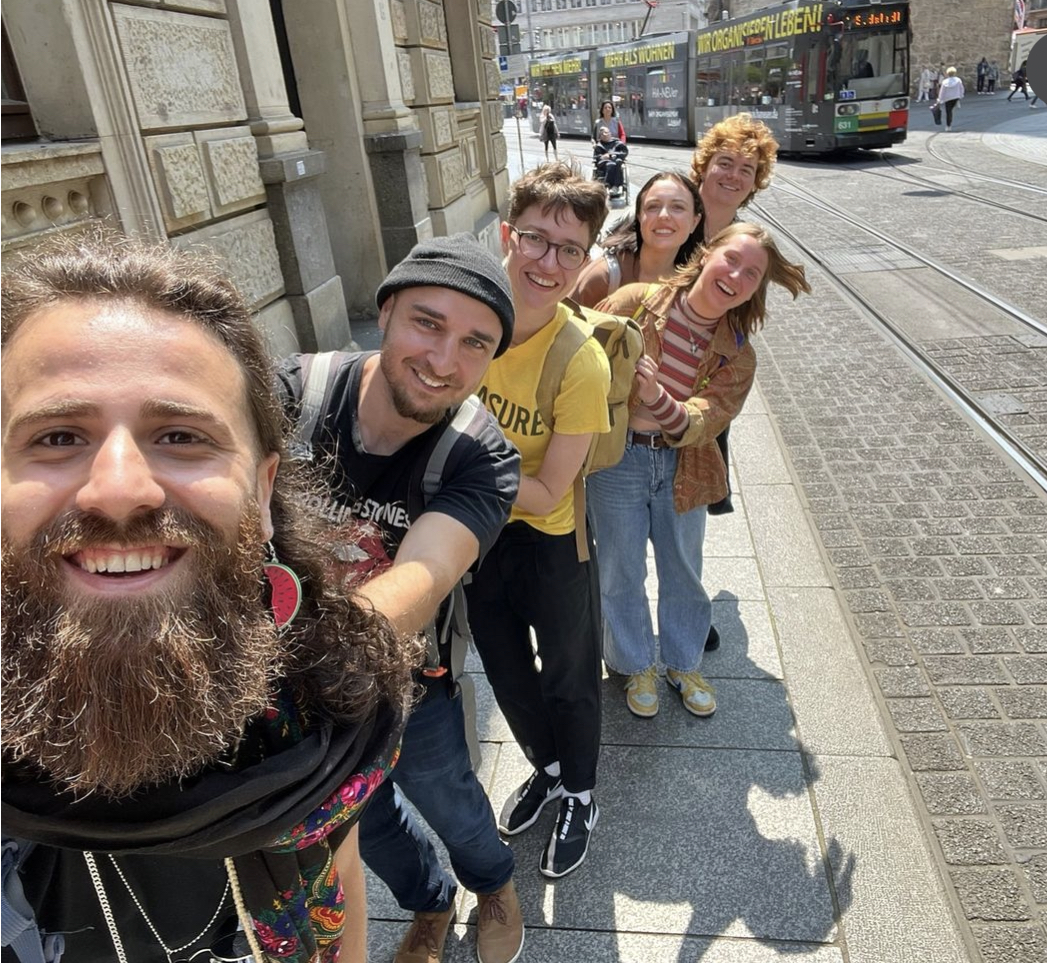 Out in Halle