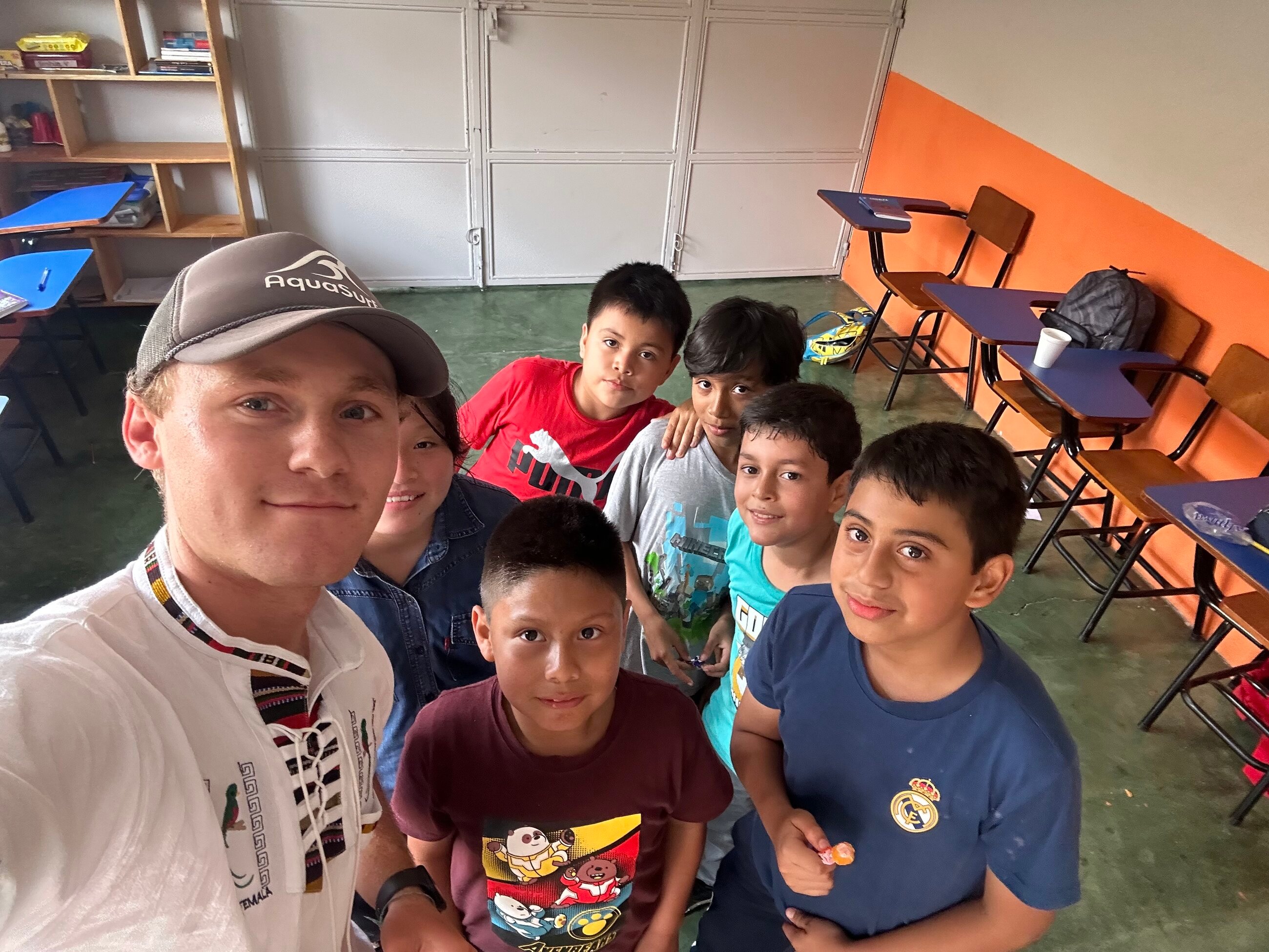 Picture in classroom. Group 2. Ages 9-11