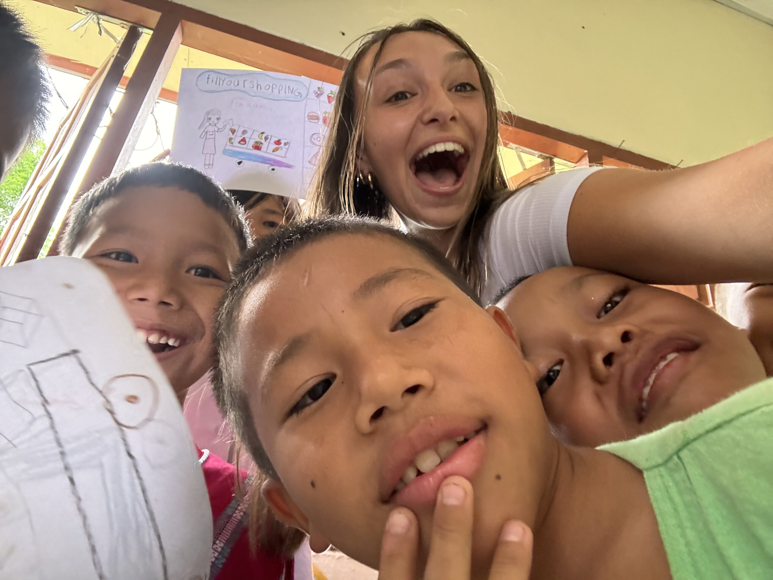 teaching at Nongbua School