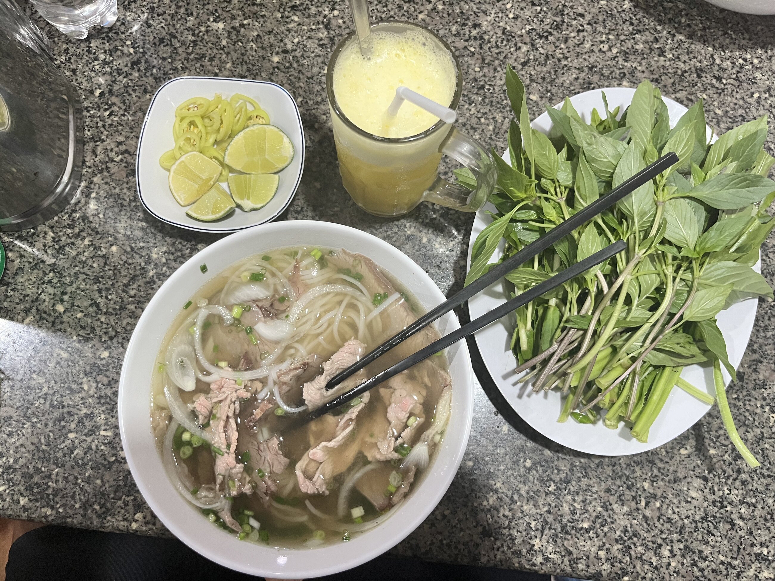 Pho in Ho Chin Min was super tasty!