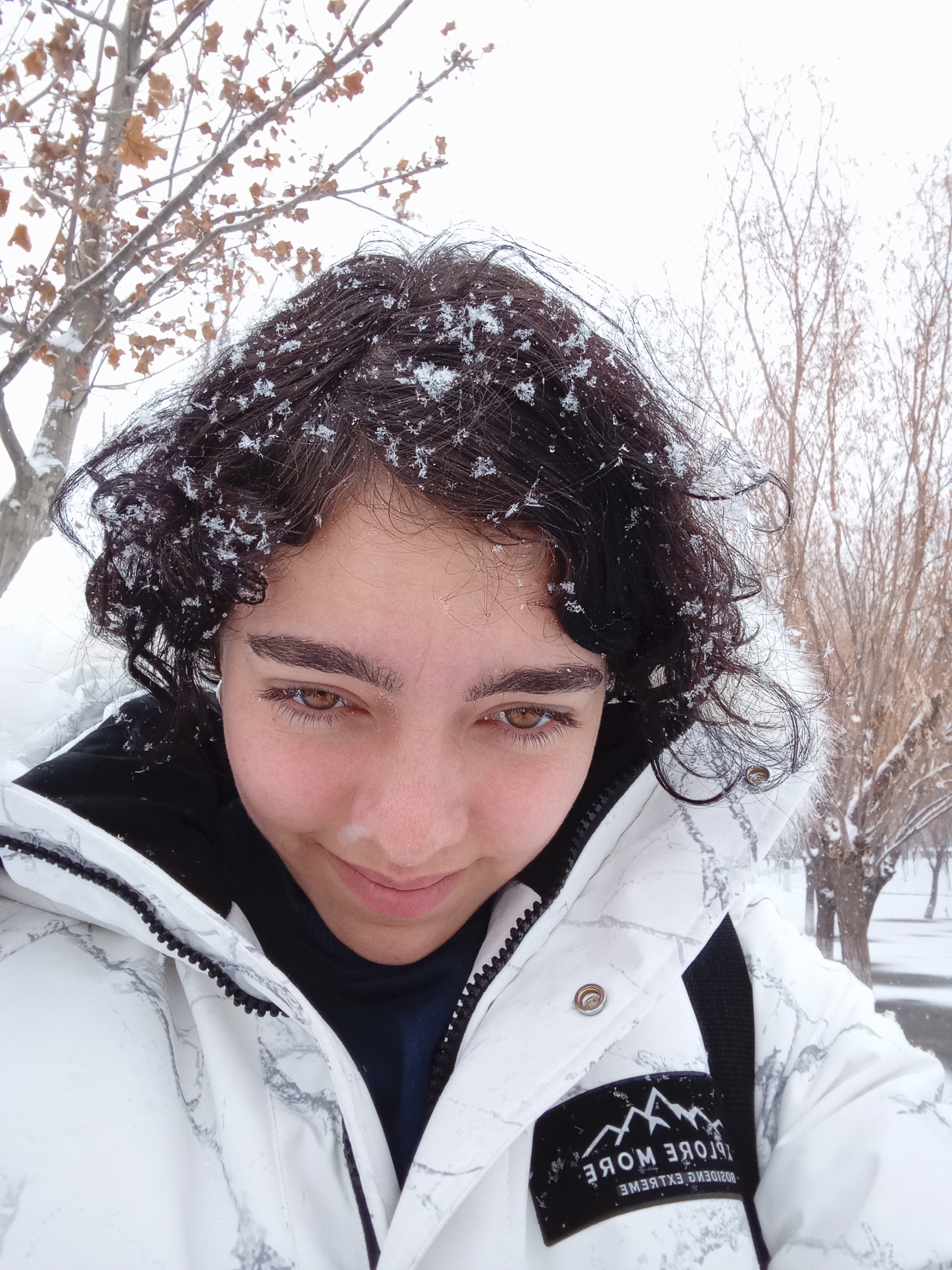 Beijing snow