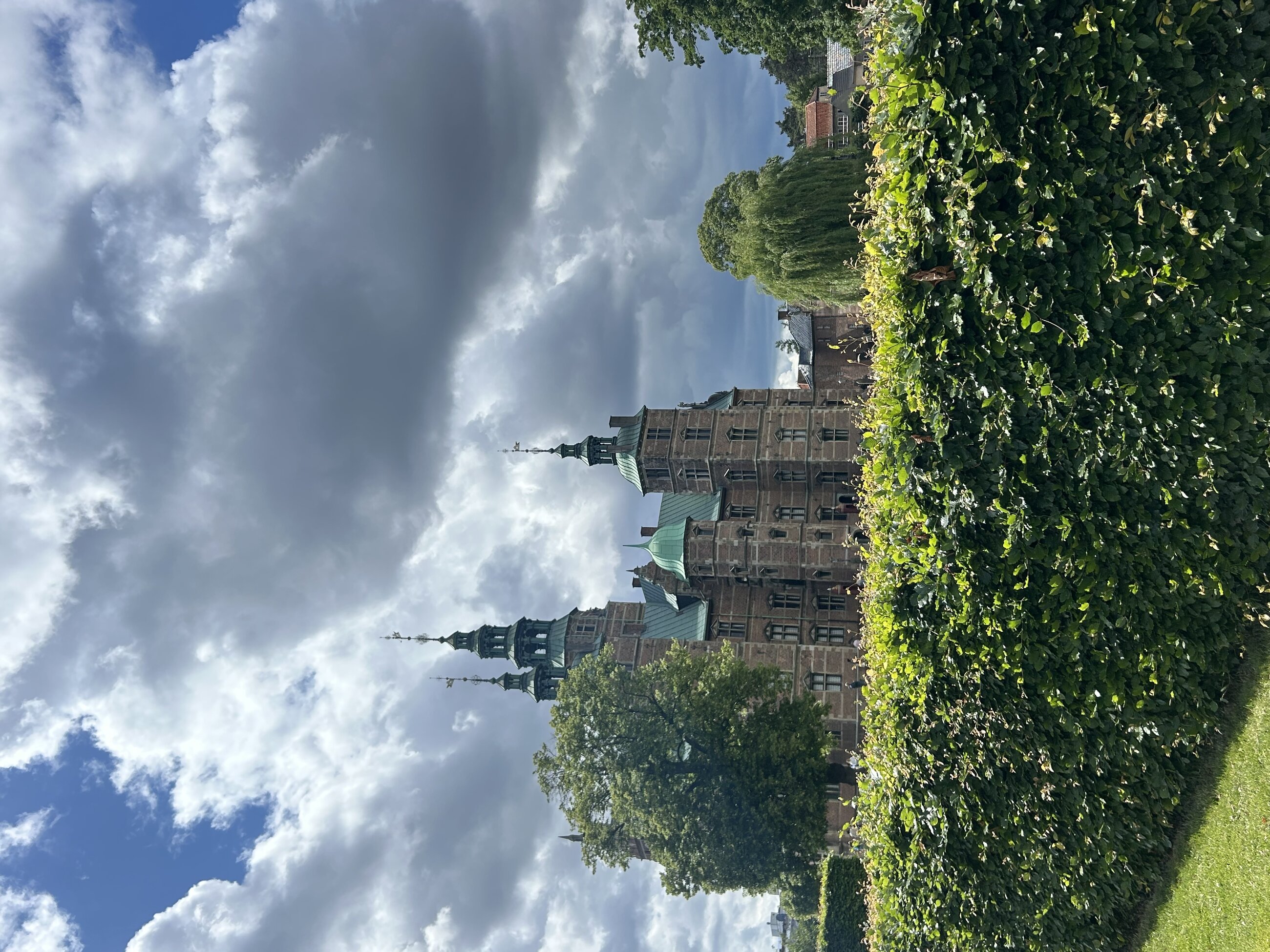 Rosenborg Castle, beautiful park to have picnics at!
