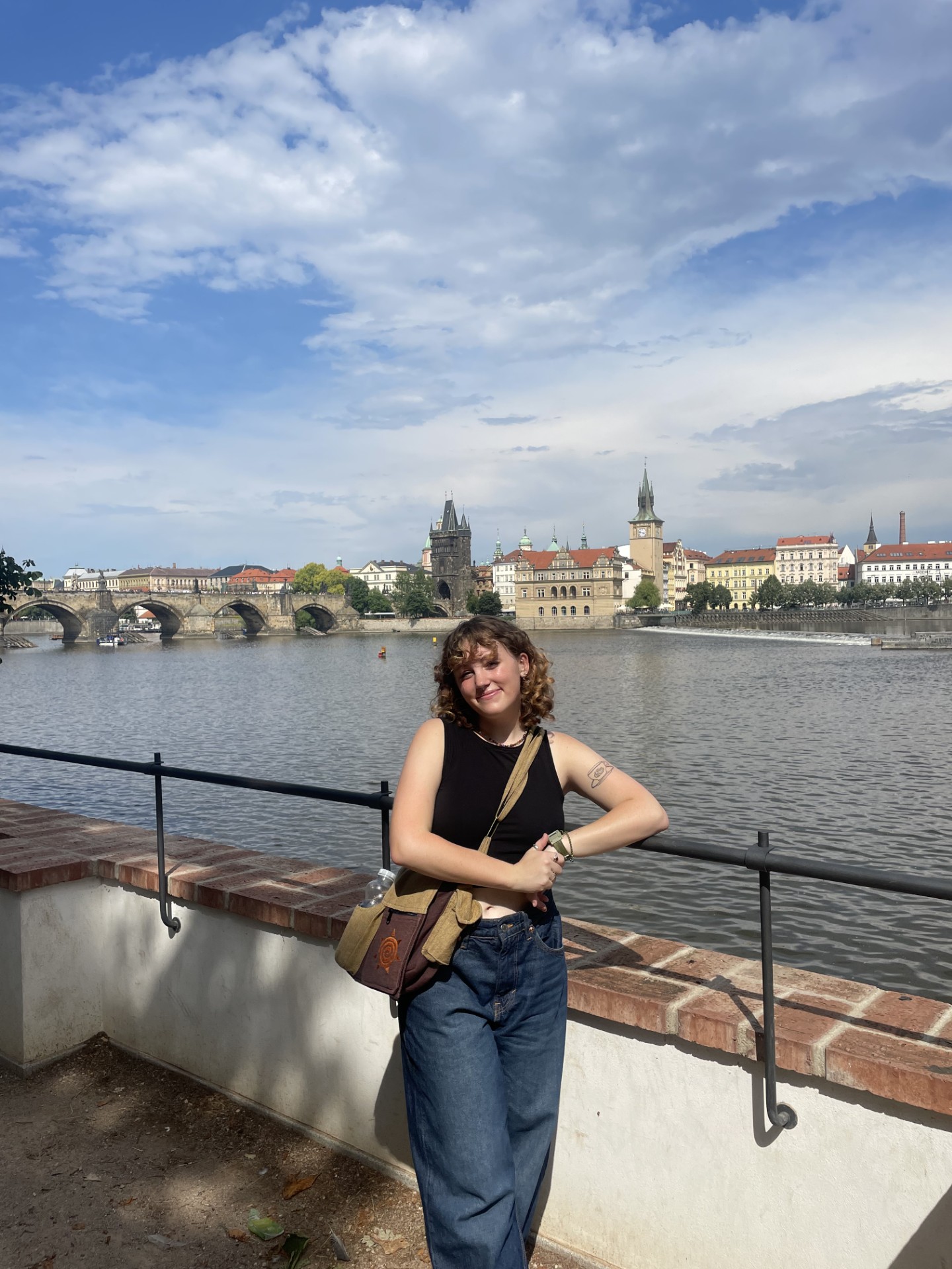 At the Vltava River!