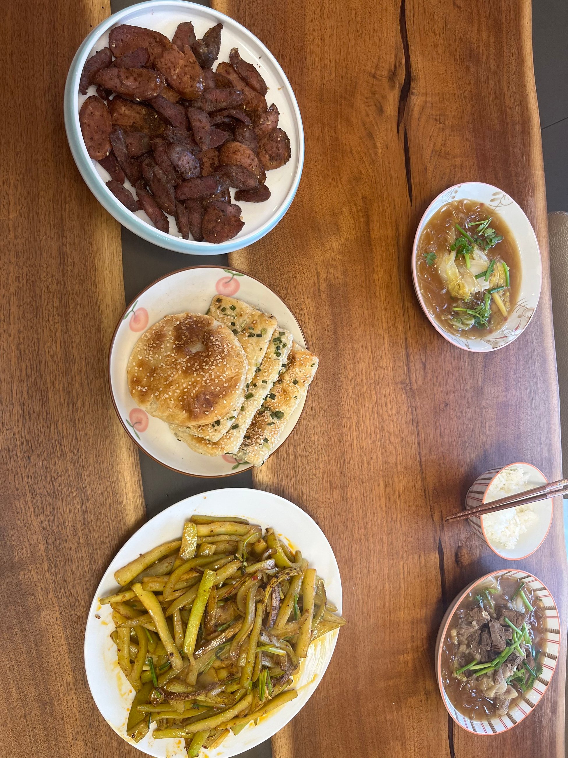Dinner at home