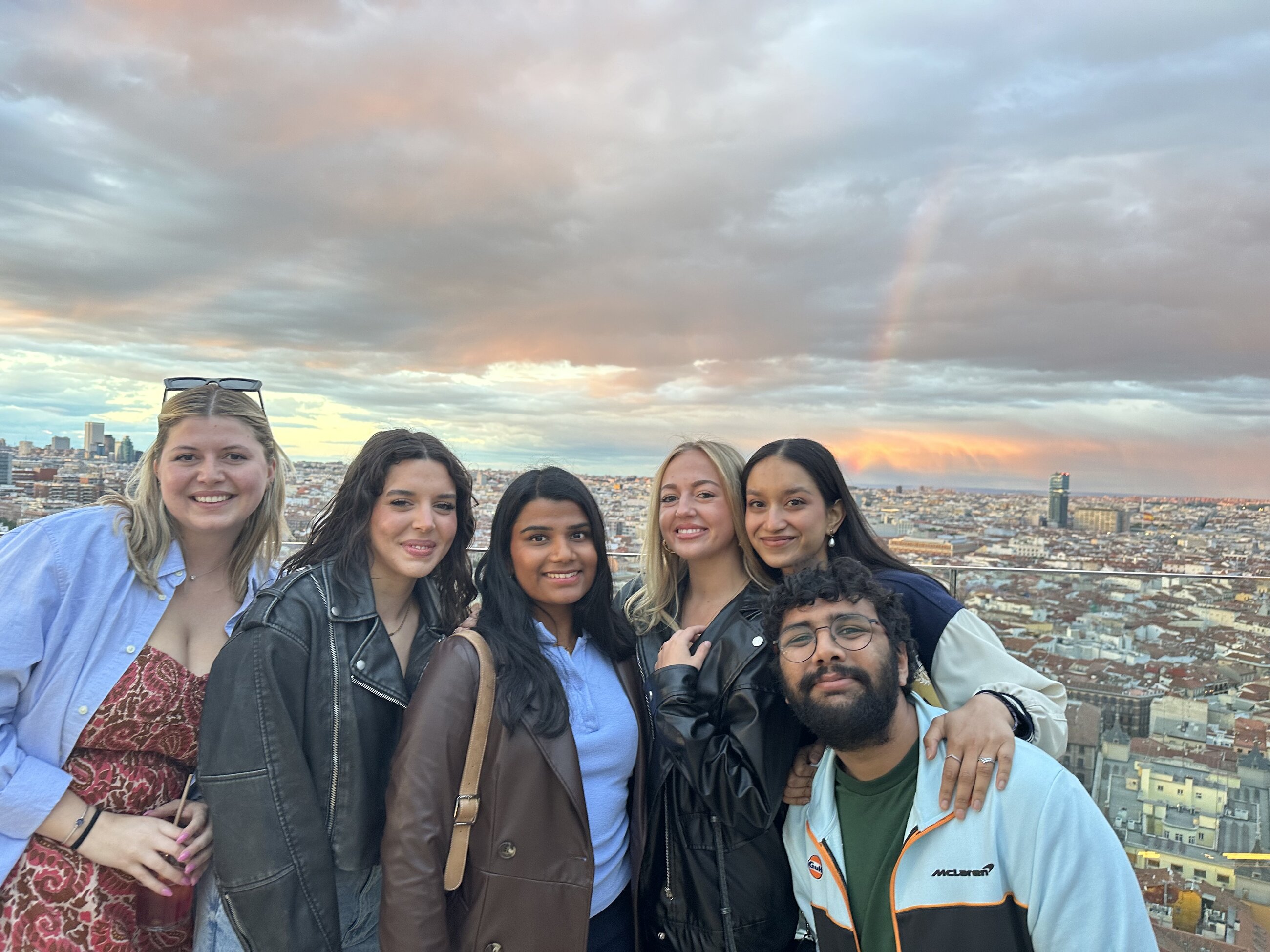 Rooftop with Interns