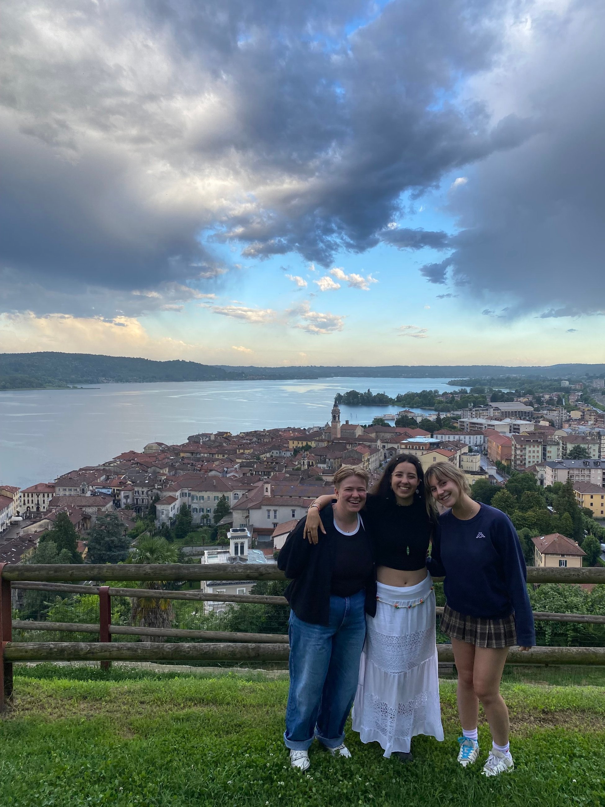 My camp mates on our last night in Arona!