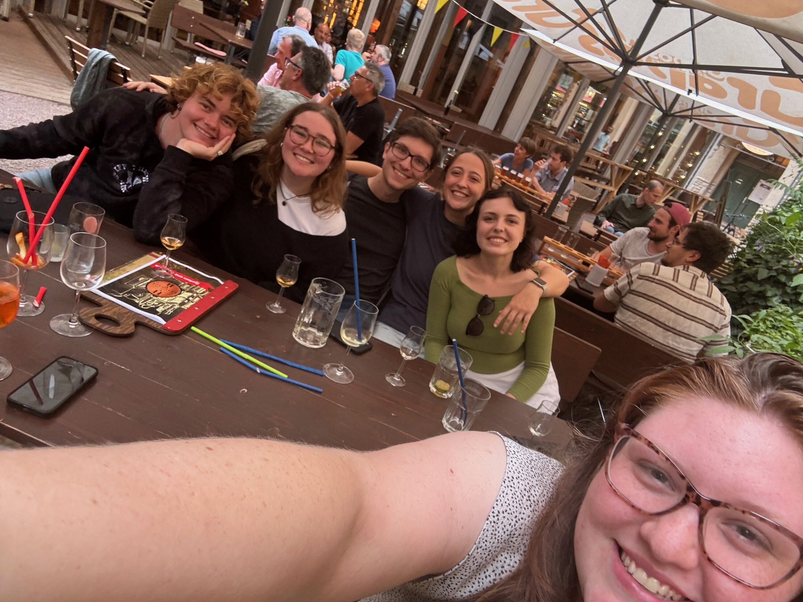 Volunteers are local restaurant