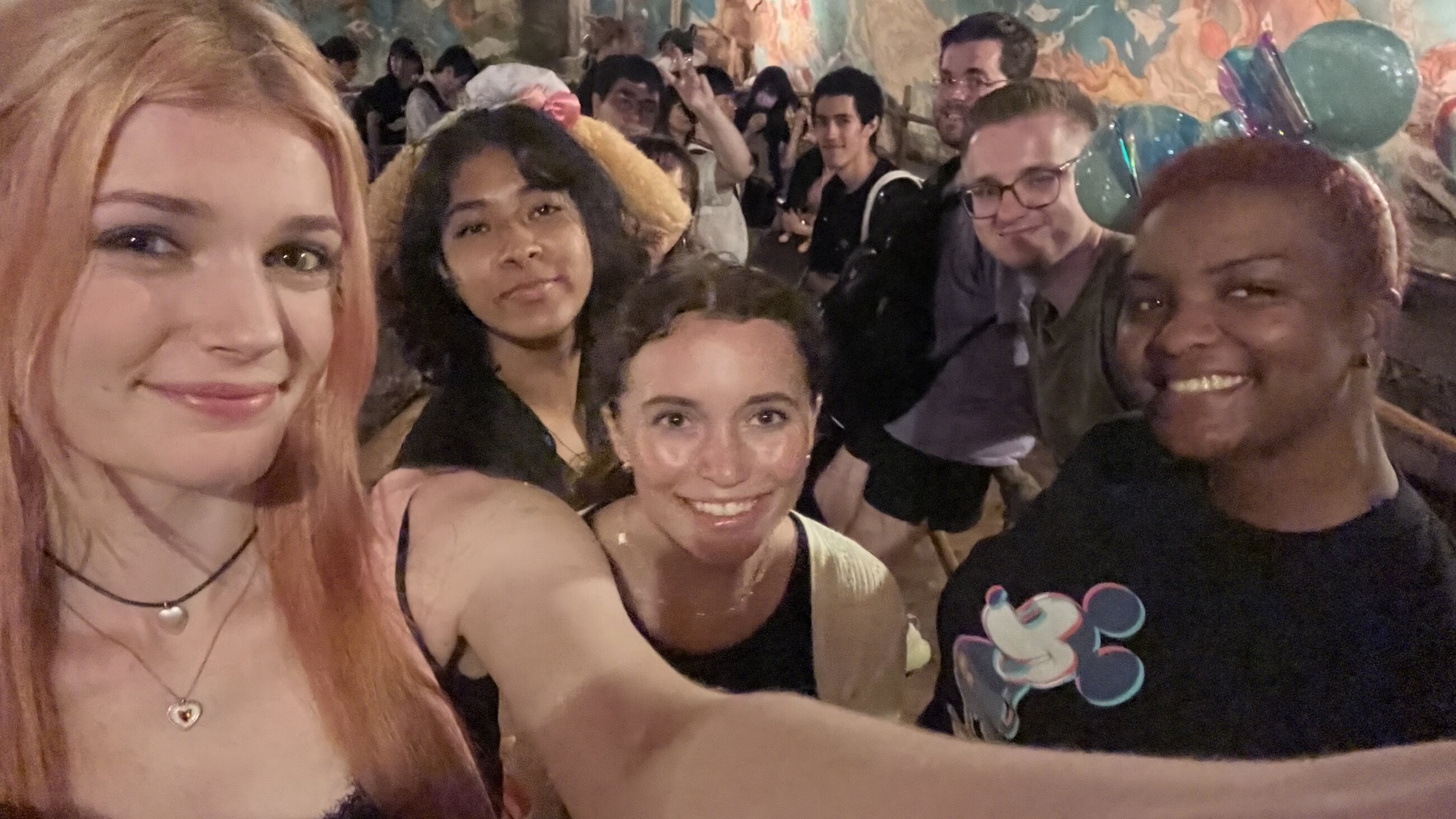 Interns at disney sea !!