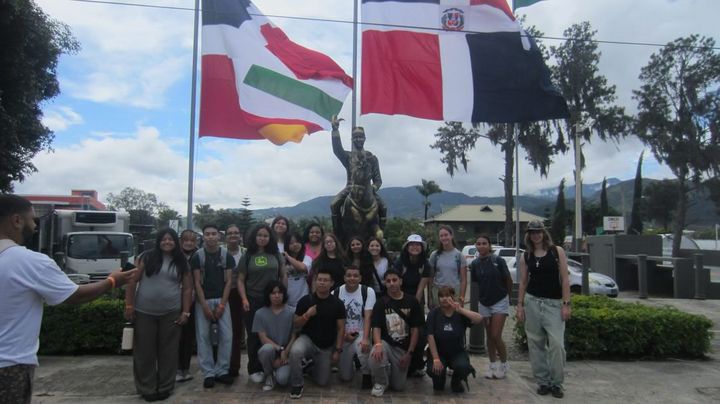 Visiting the military base
