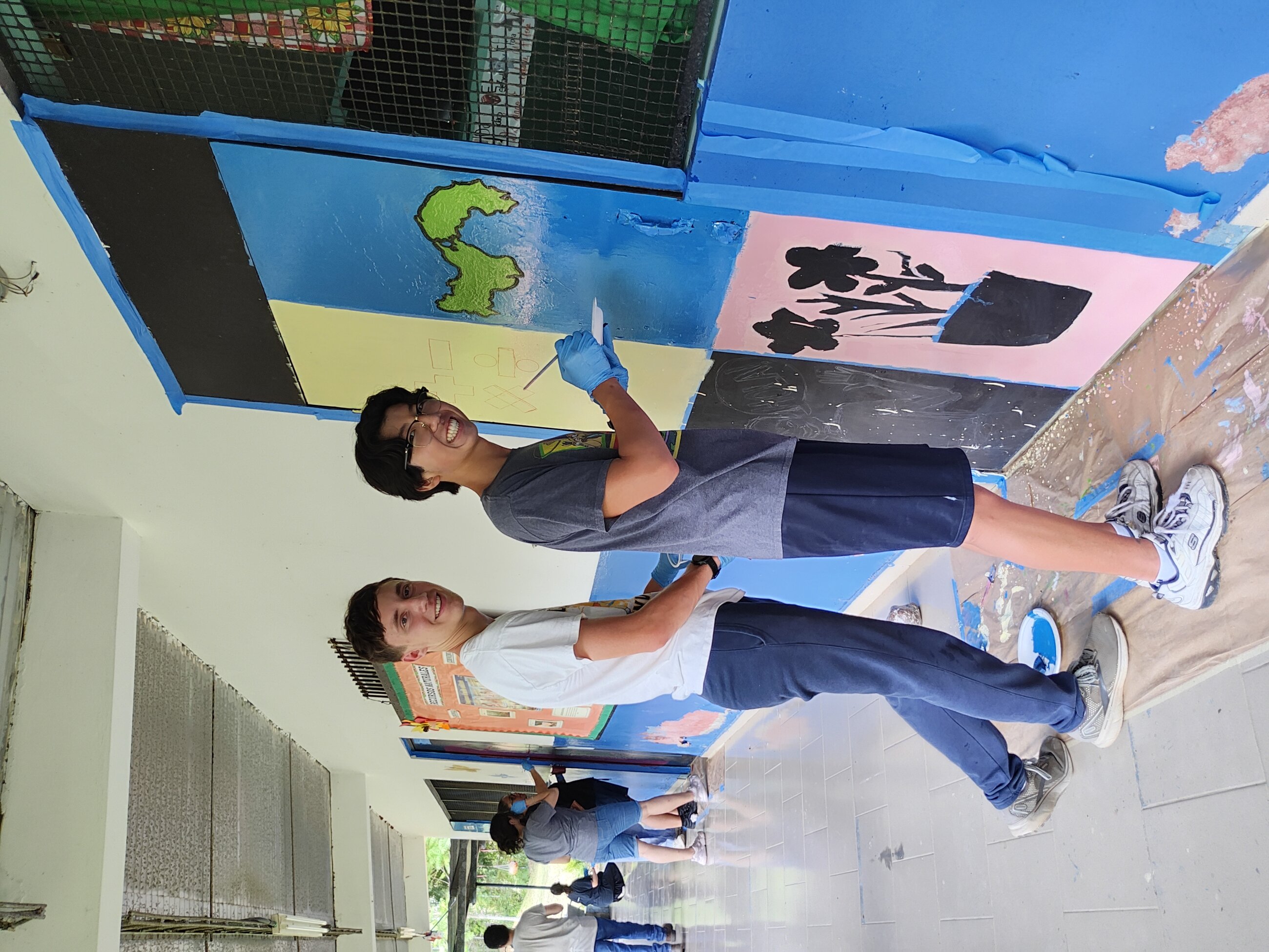 Community Action Project at Escuela Paris