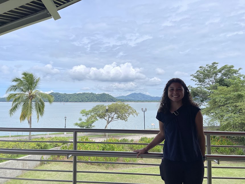 Stunning view from the Cafe at the Biomuseo in Panama City 👌❤️