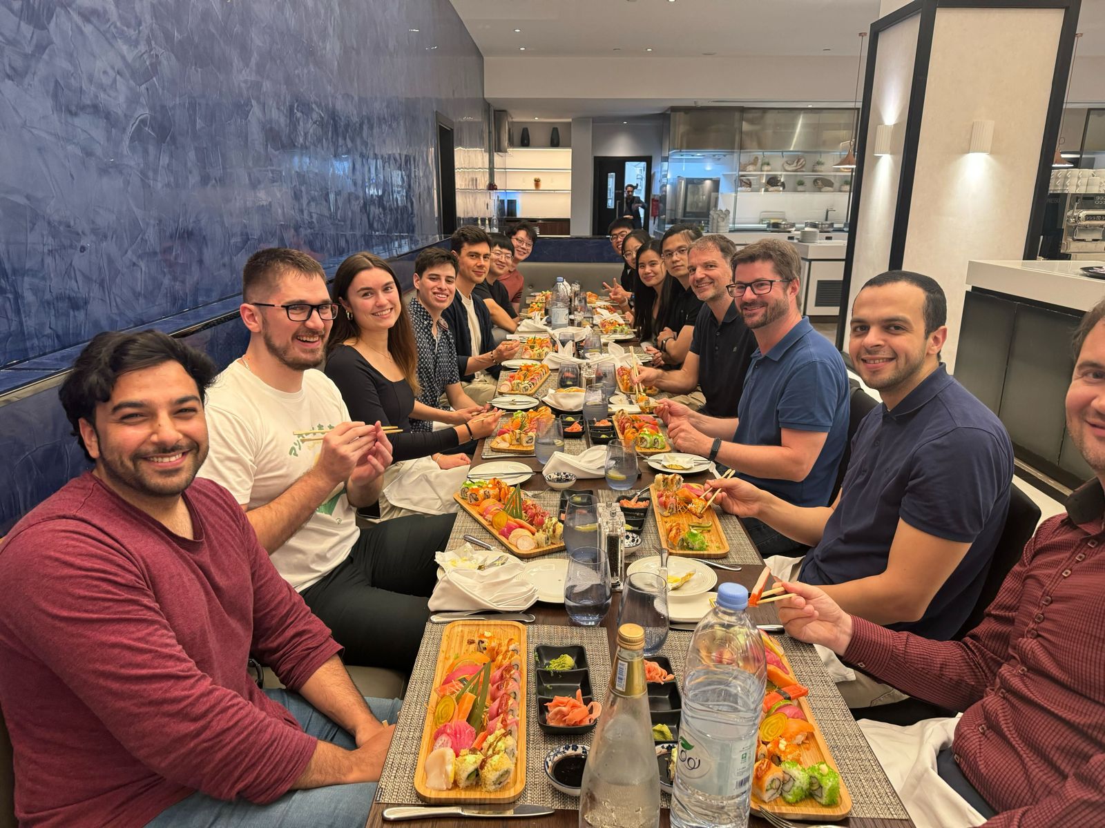 Sushi group meeting!