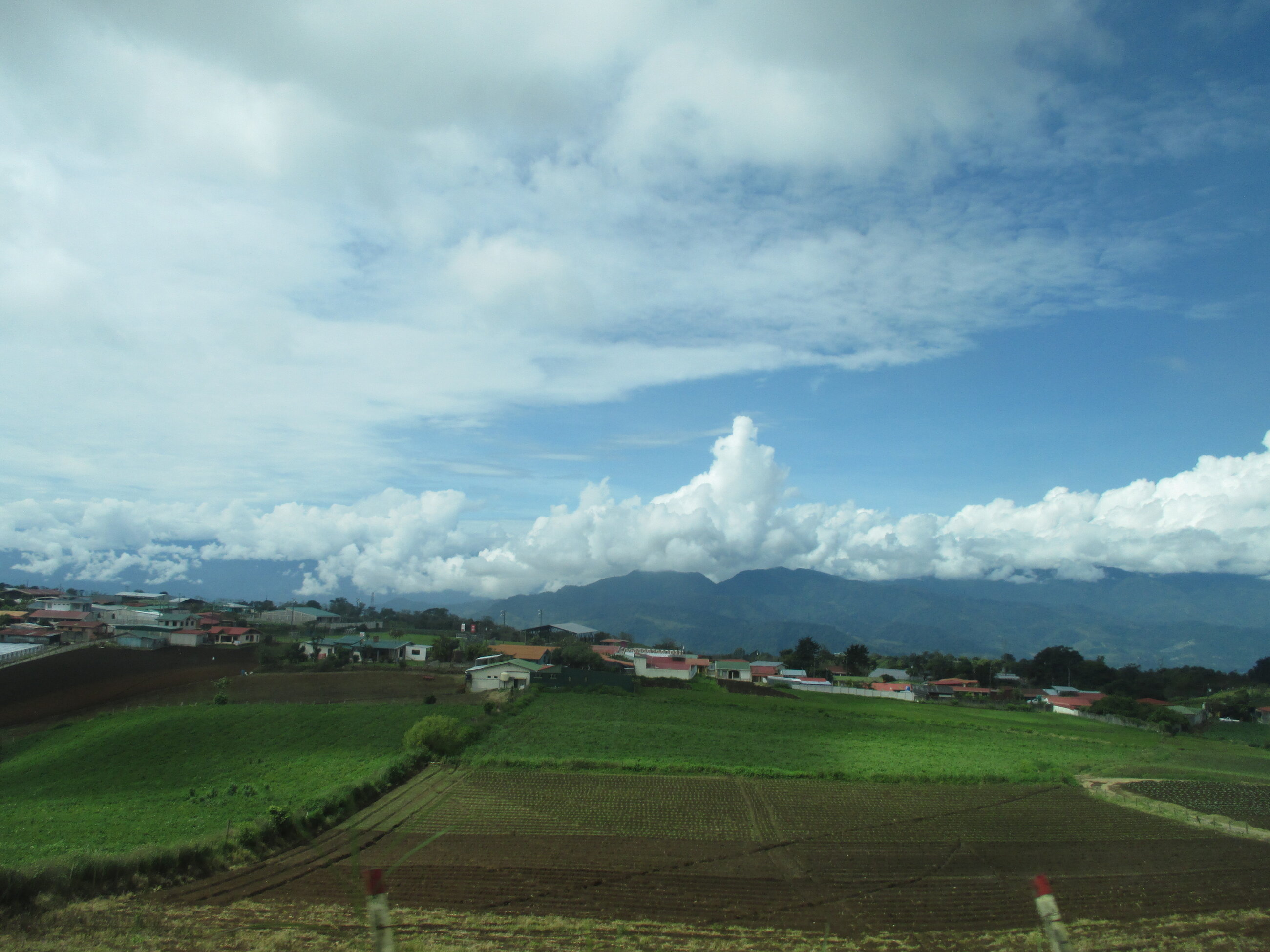 Beautiful view from the bus!