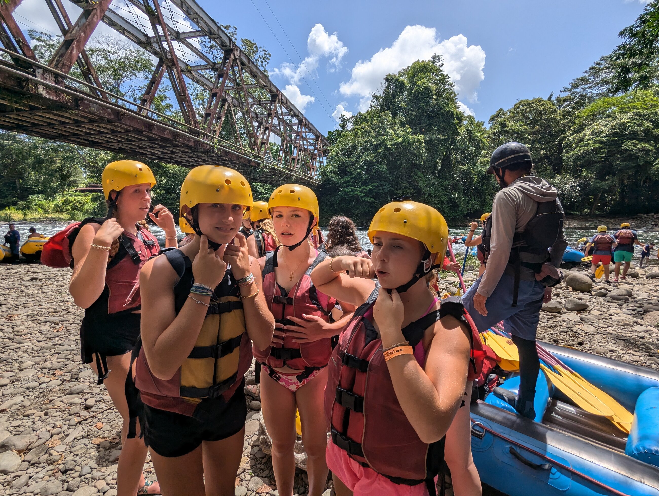 rafting!