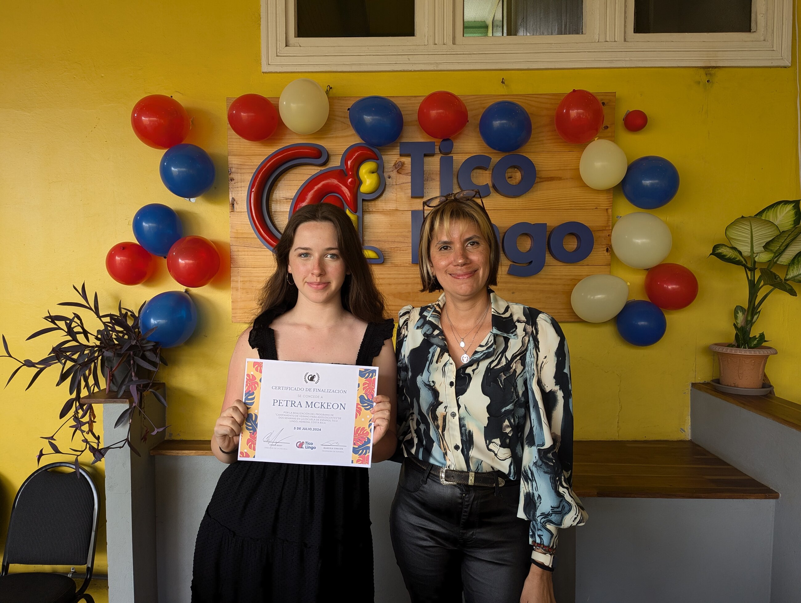 Graduation at Tico Lingo