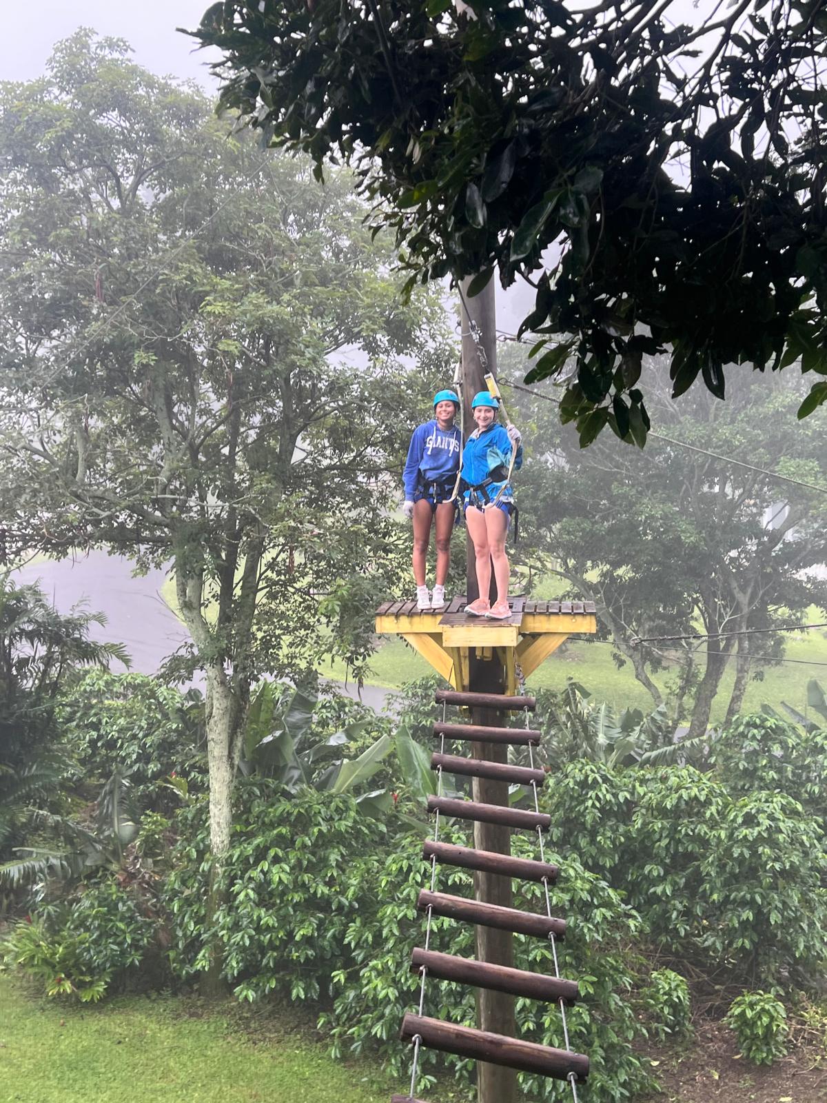 Ropes course in costa rica