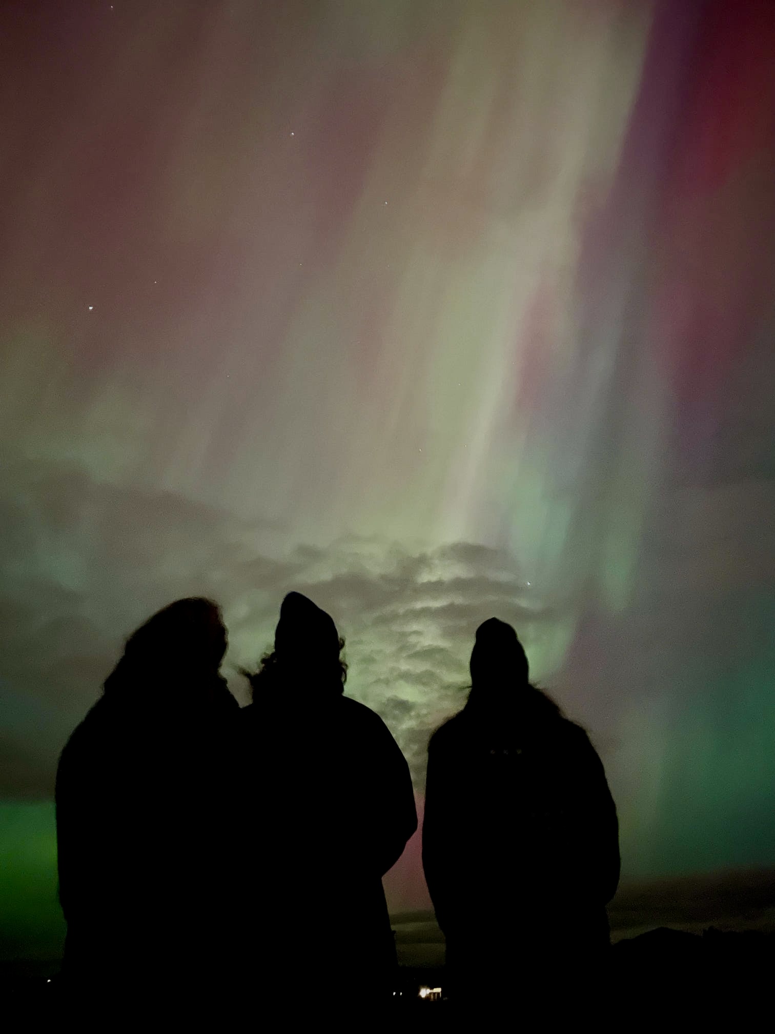 Aurora Australis at Tunnel Beach