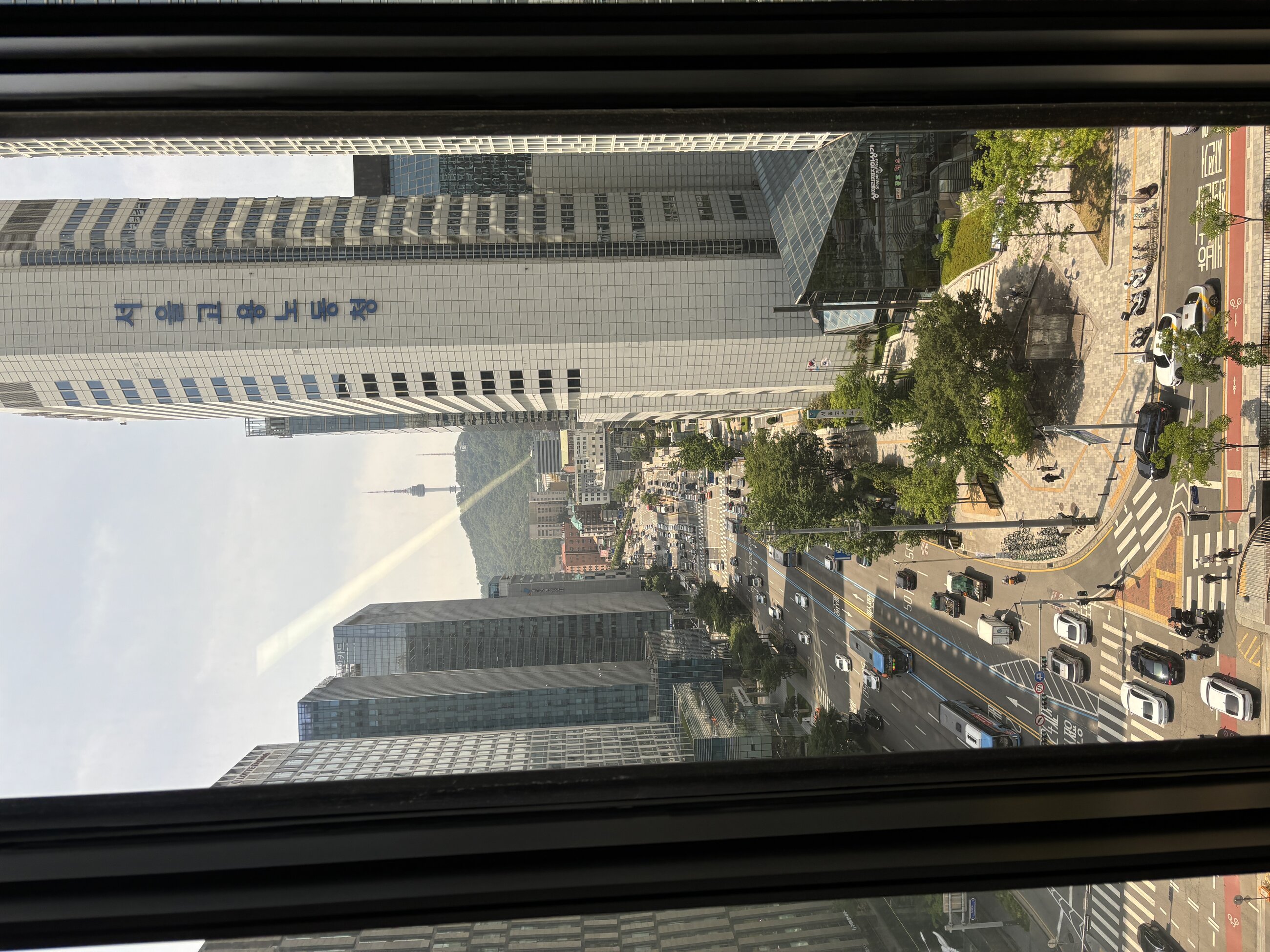 view from work