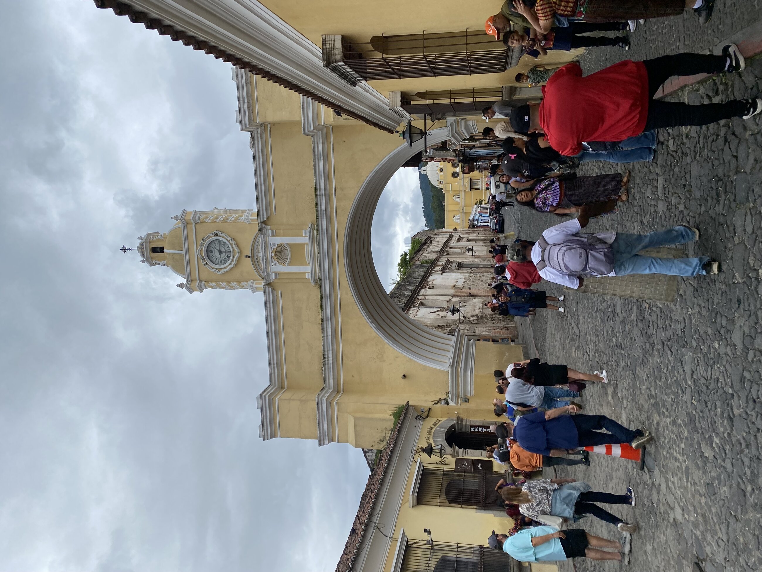 Exploring the streets of Antigua