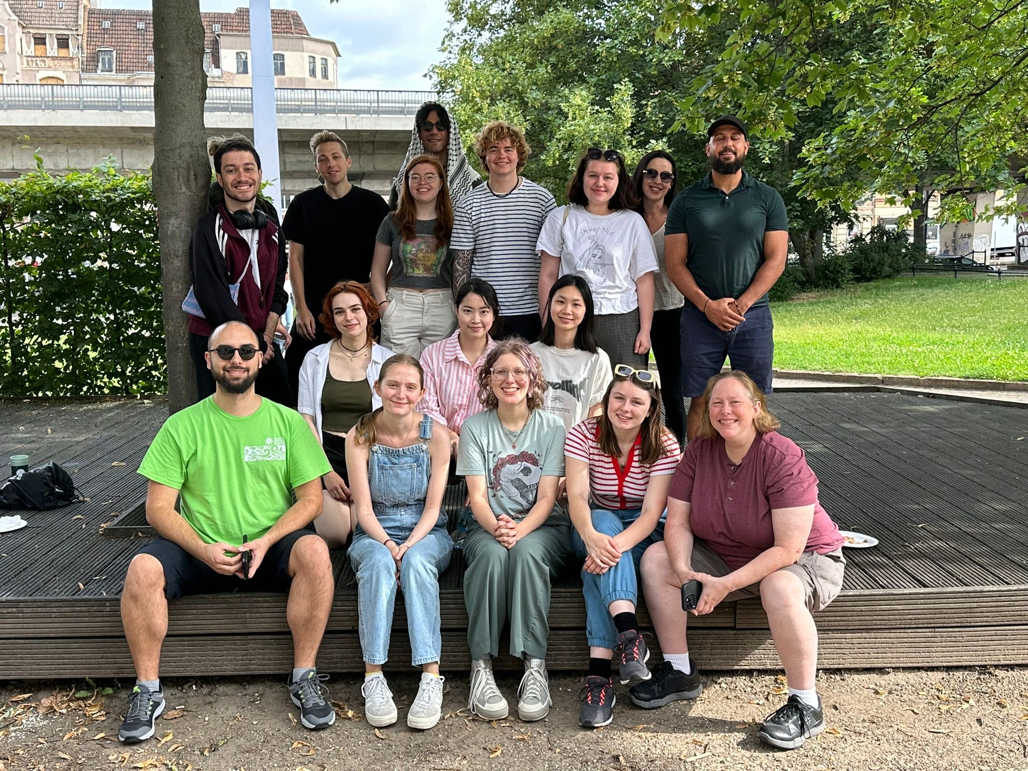 Group picture after breakfast