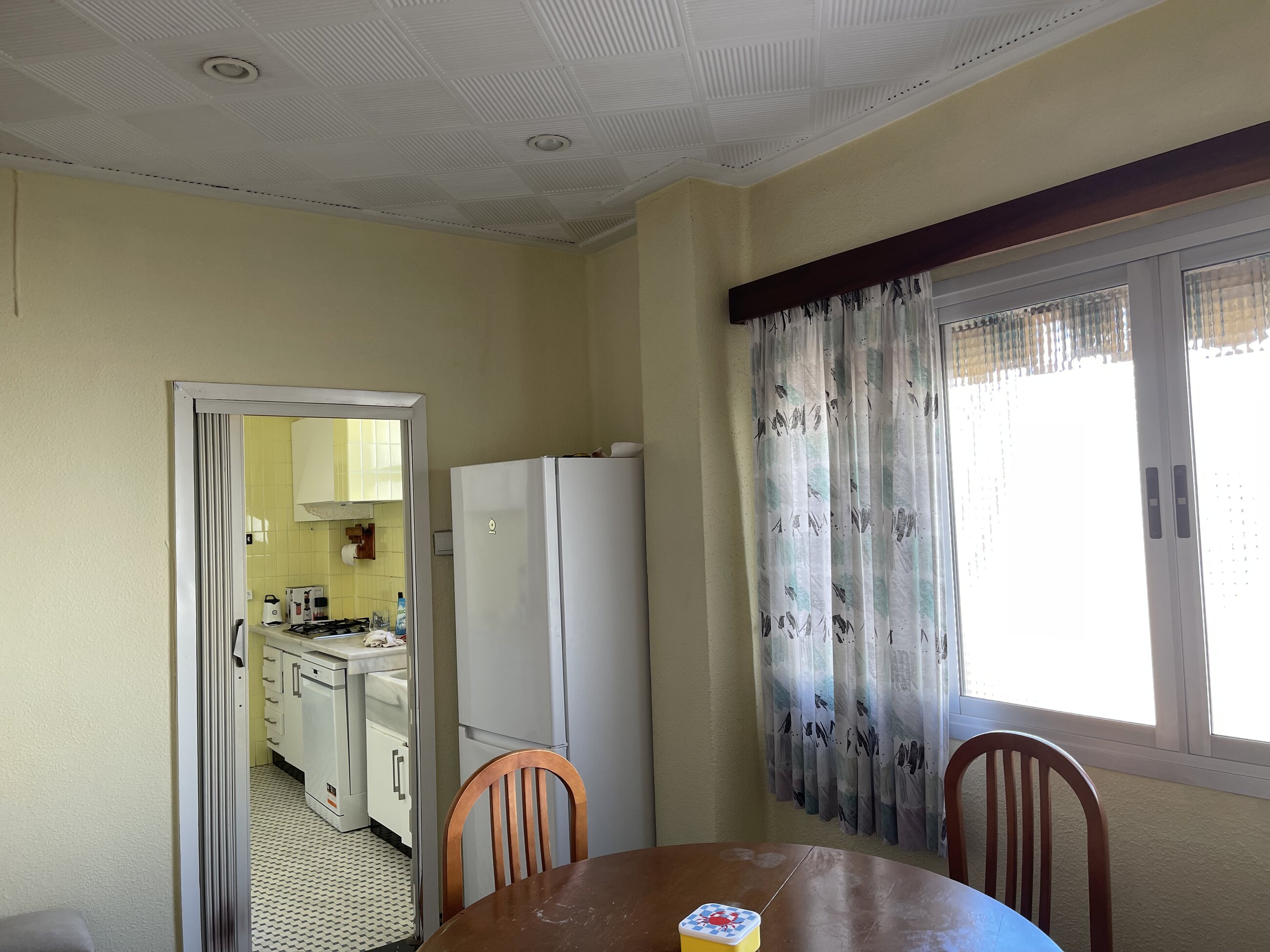 Kitchen and dining area