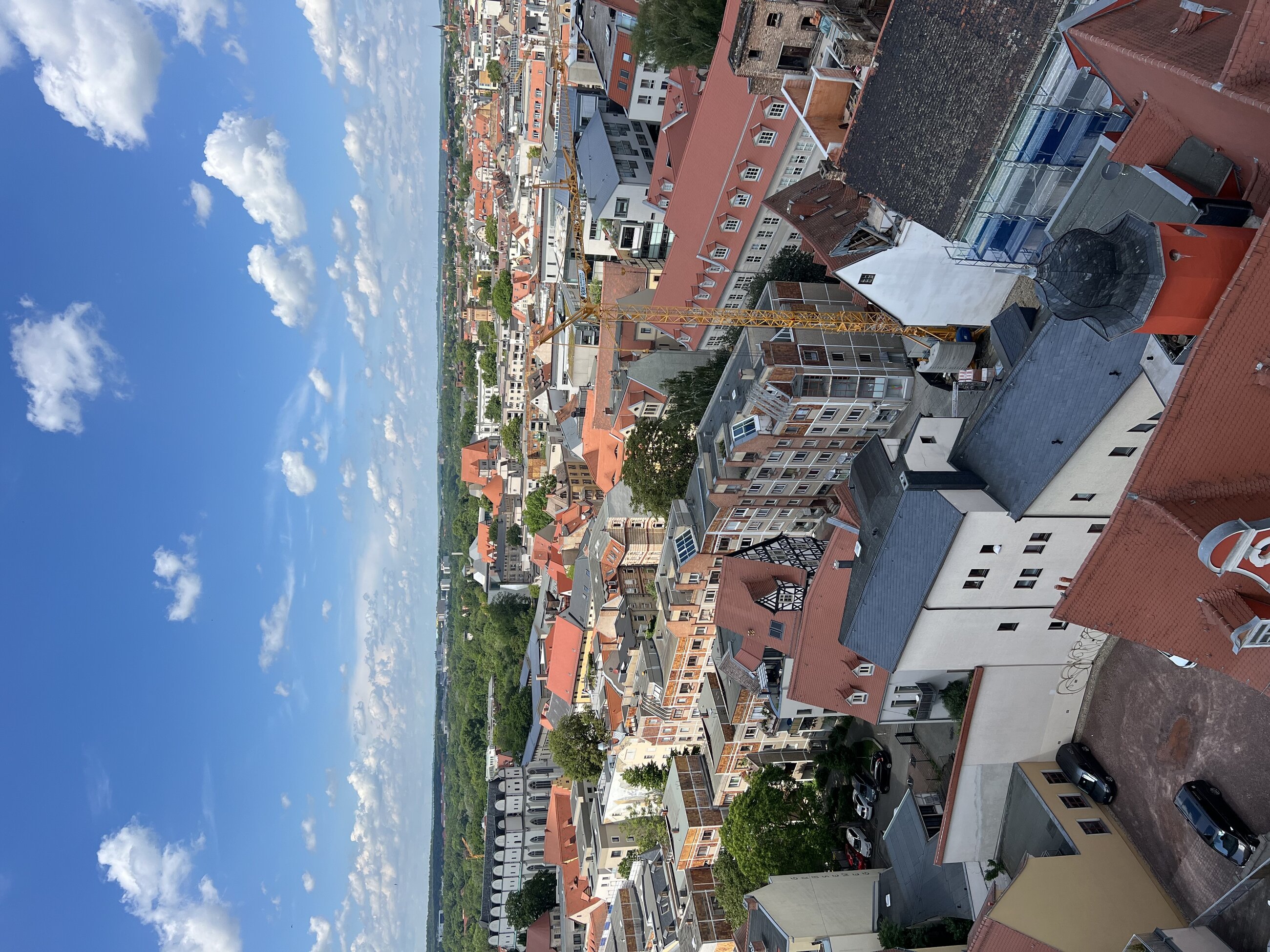 Halle from above