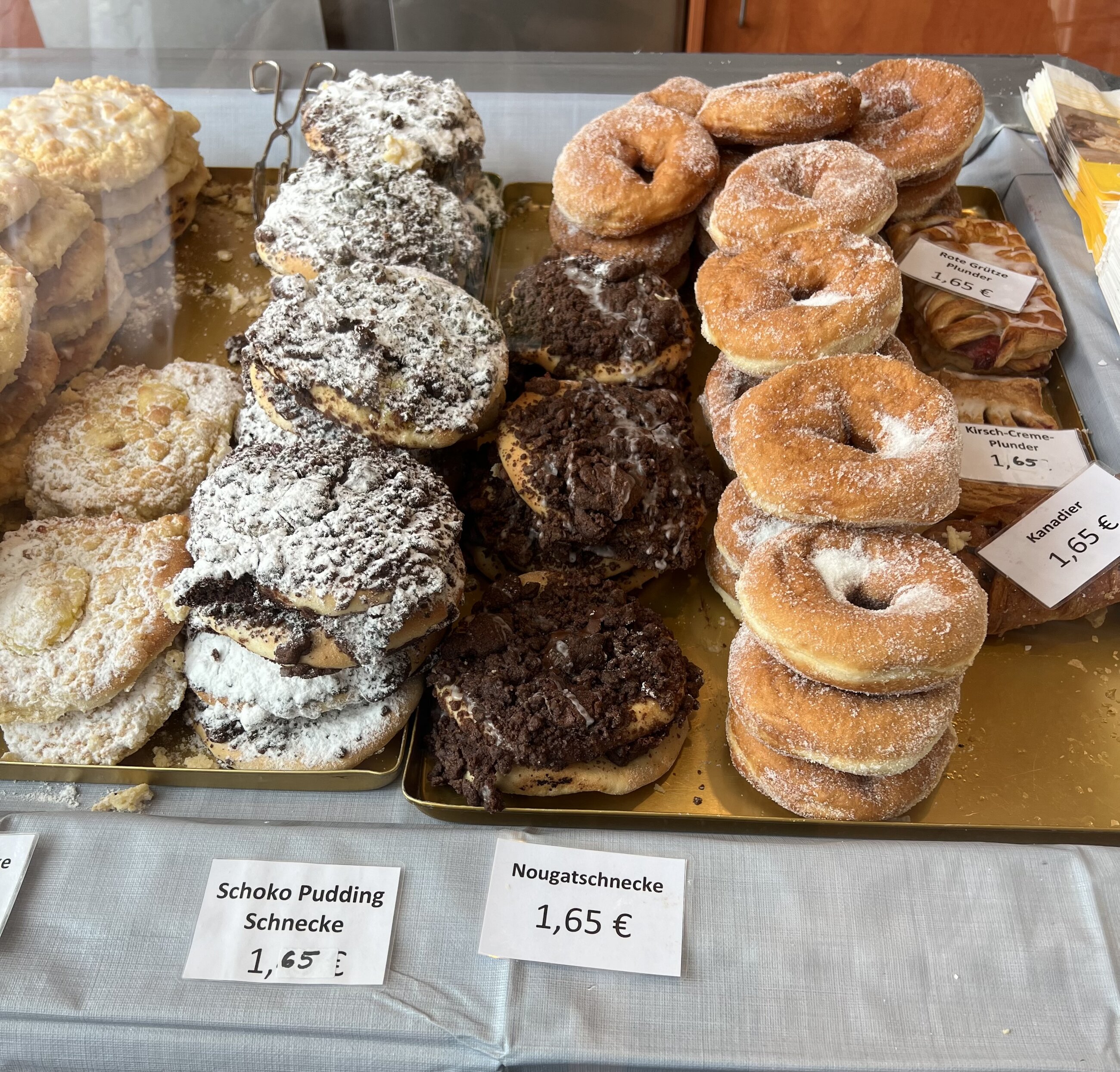 Bakery beneath the center
