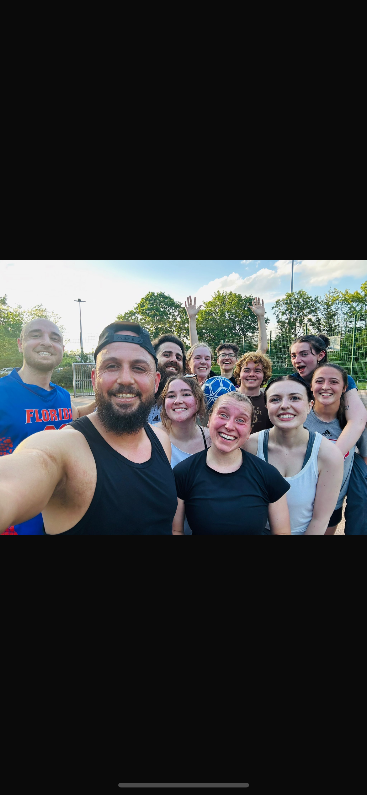 Weekly soccer game!