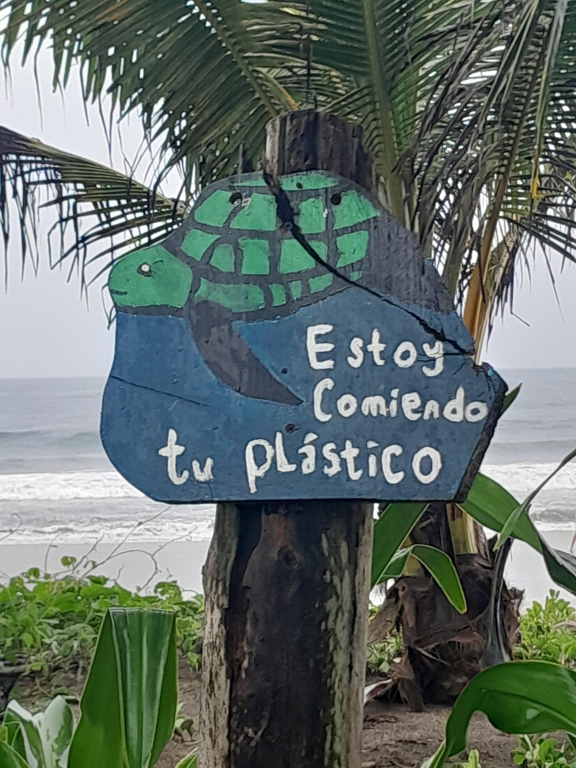 Sign at the project site