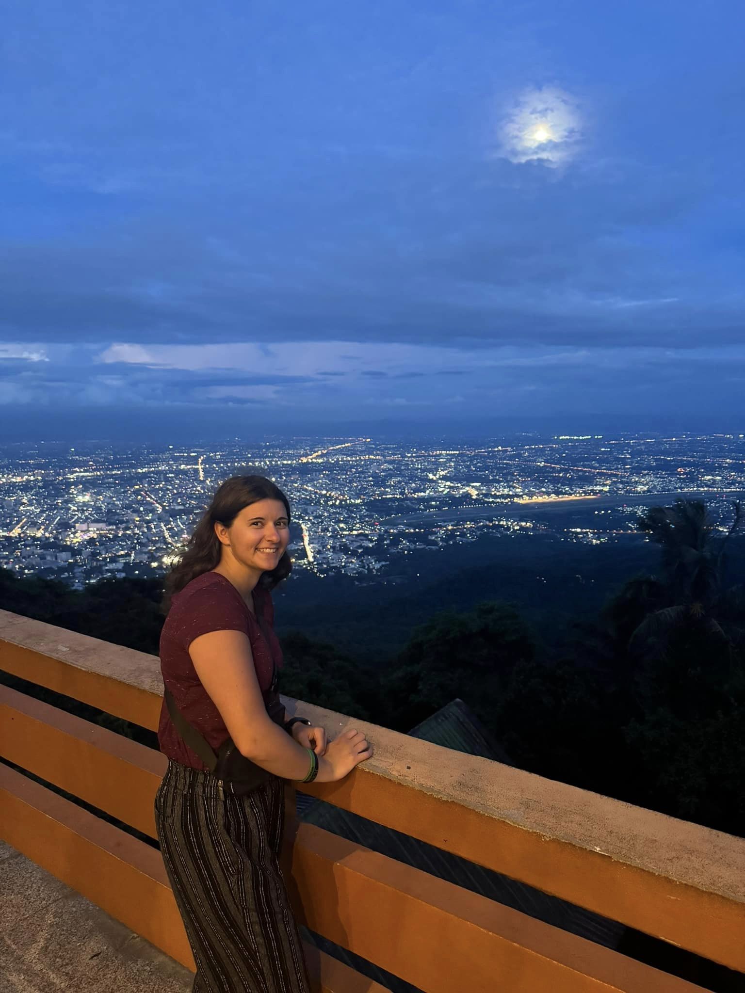 Looking down on Chiang Mai