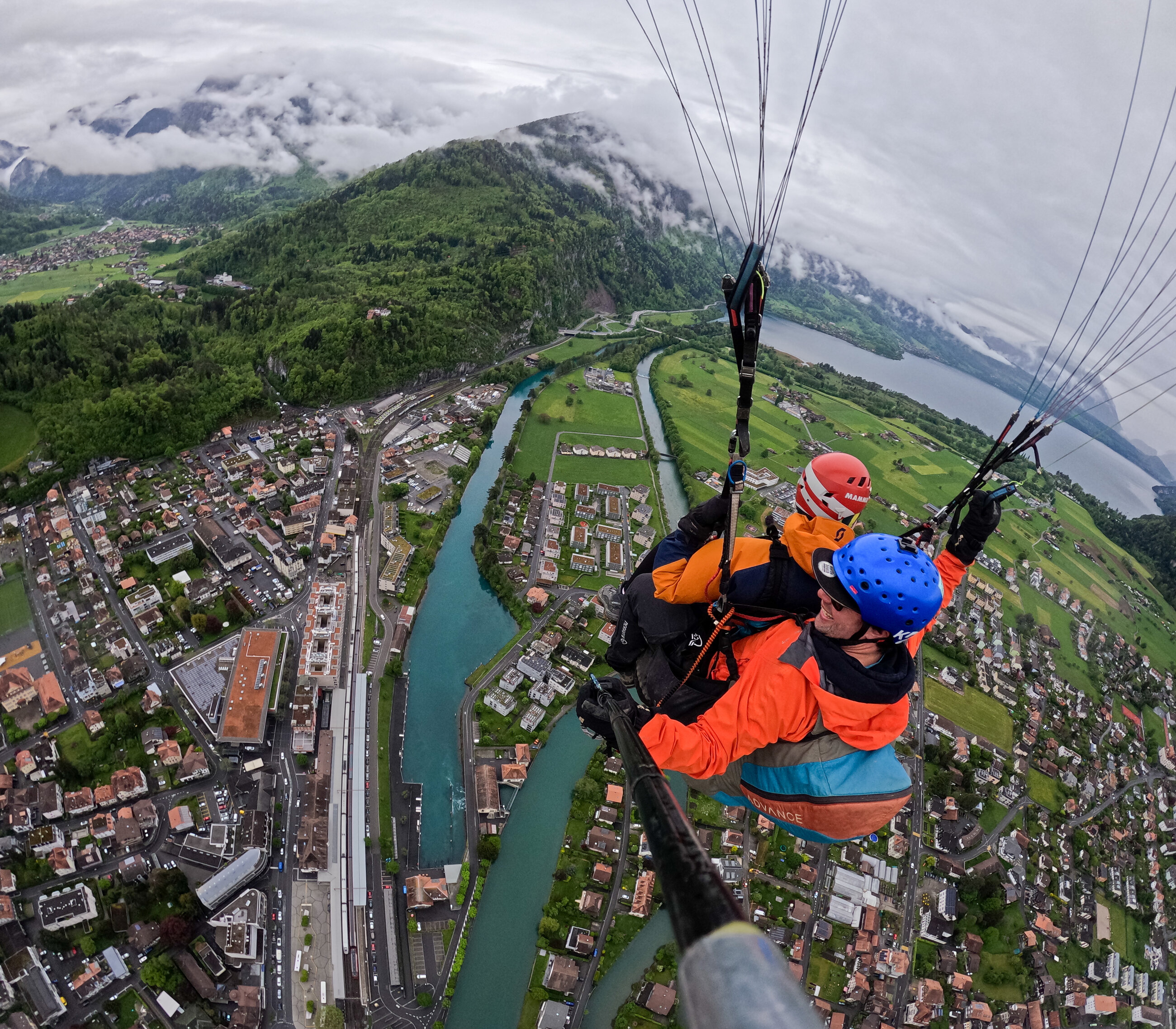 Paragliding in Switzerland