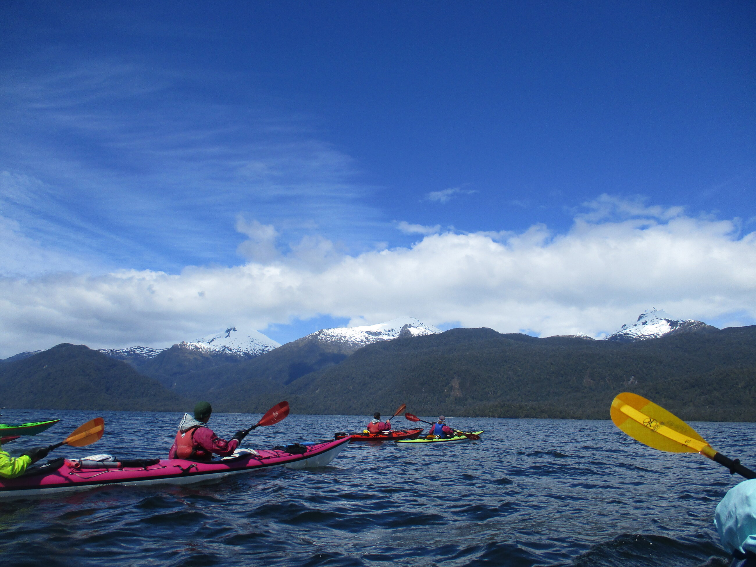 Paddling homeward! Chonos Islands