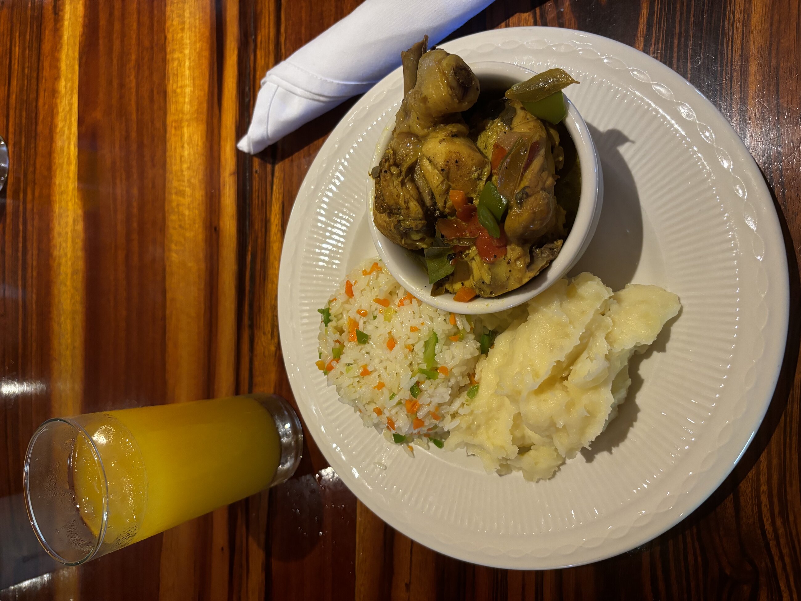 Lunch at the spice farm