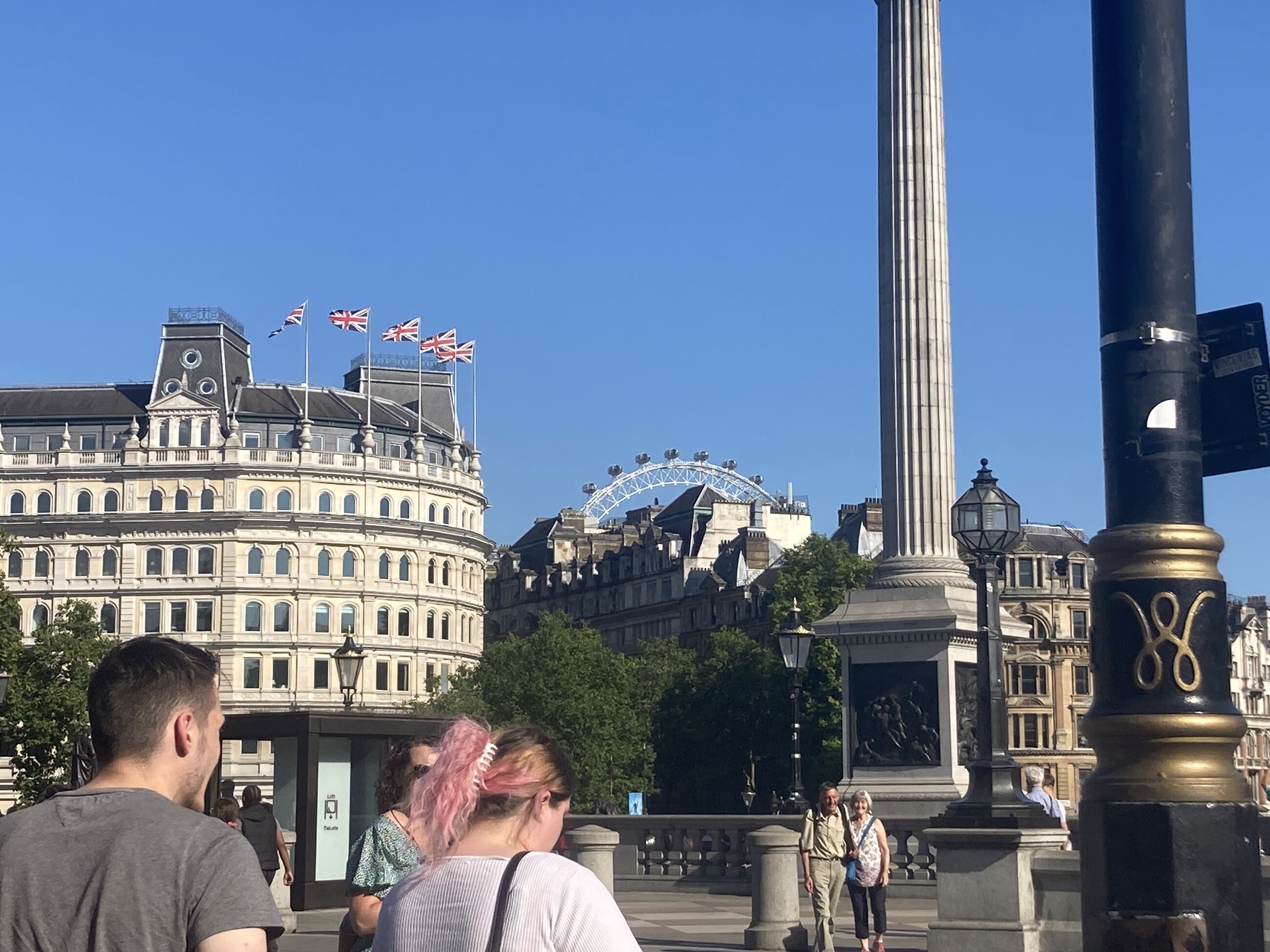 View from the National Gallery