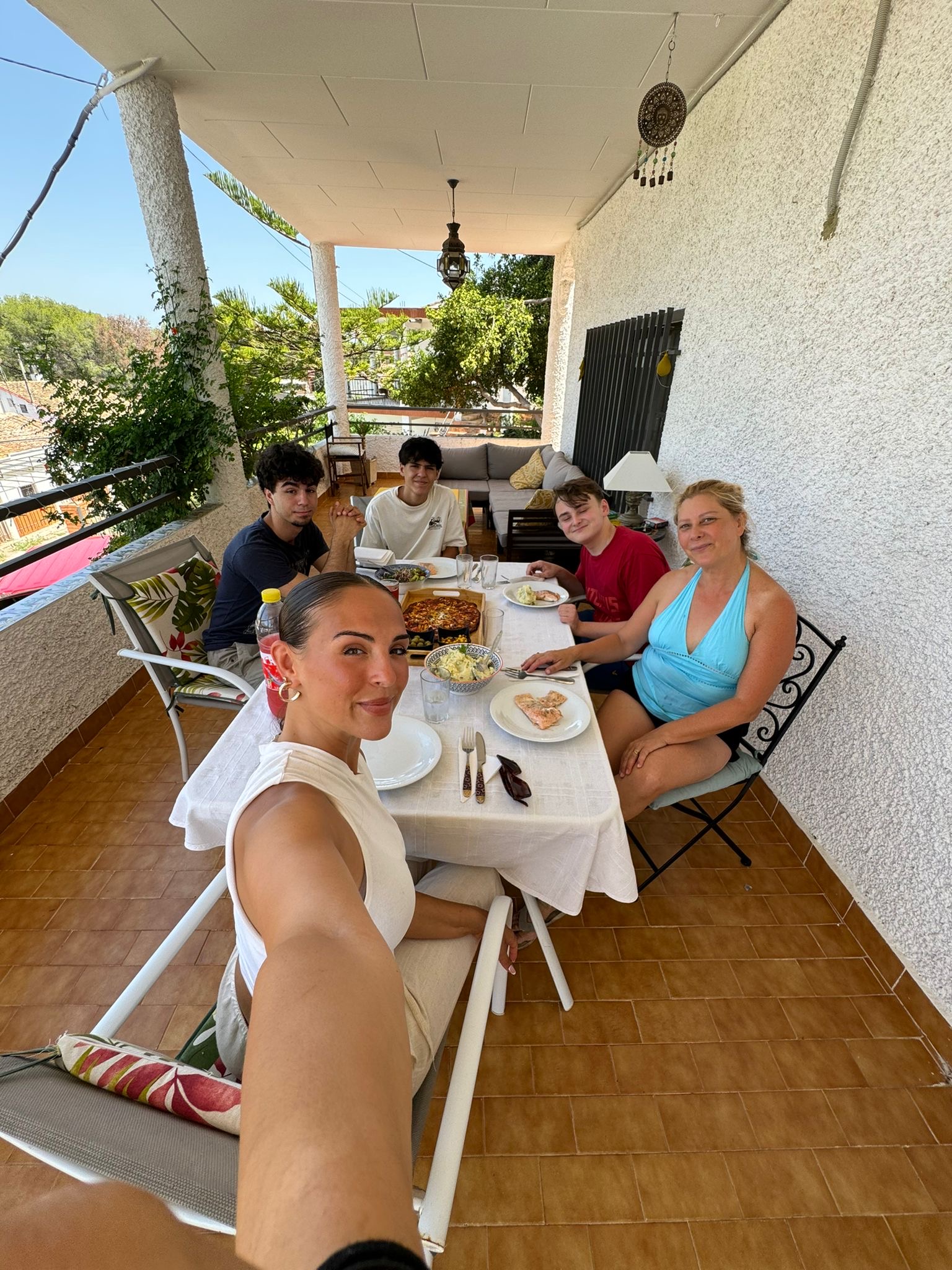 Fun meal time at Pilar’s!