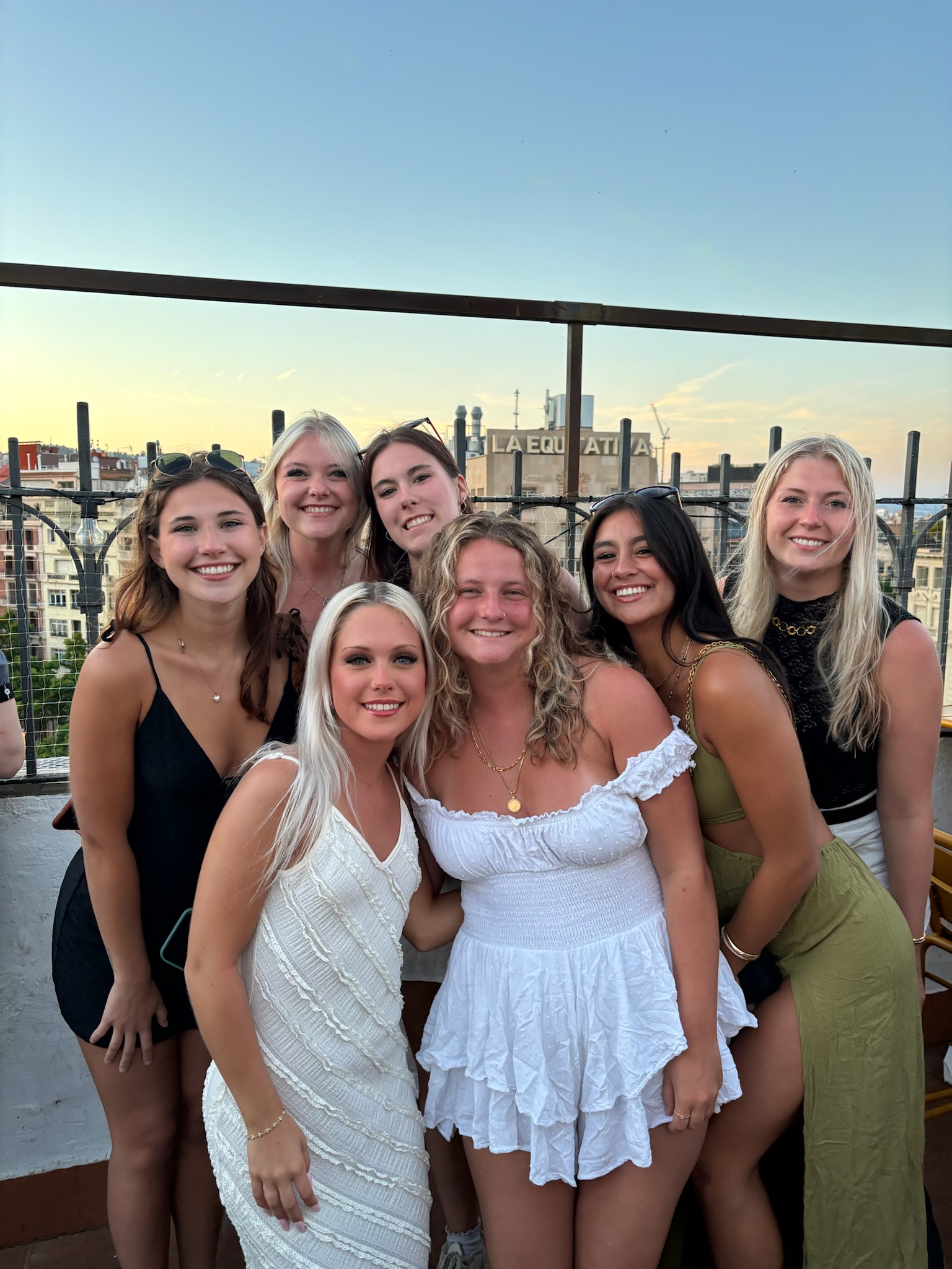 Barcelona with new friends!