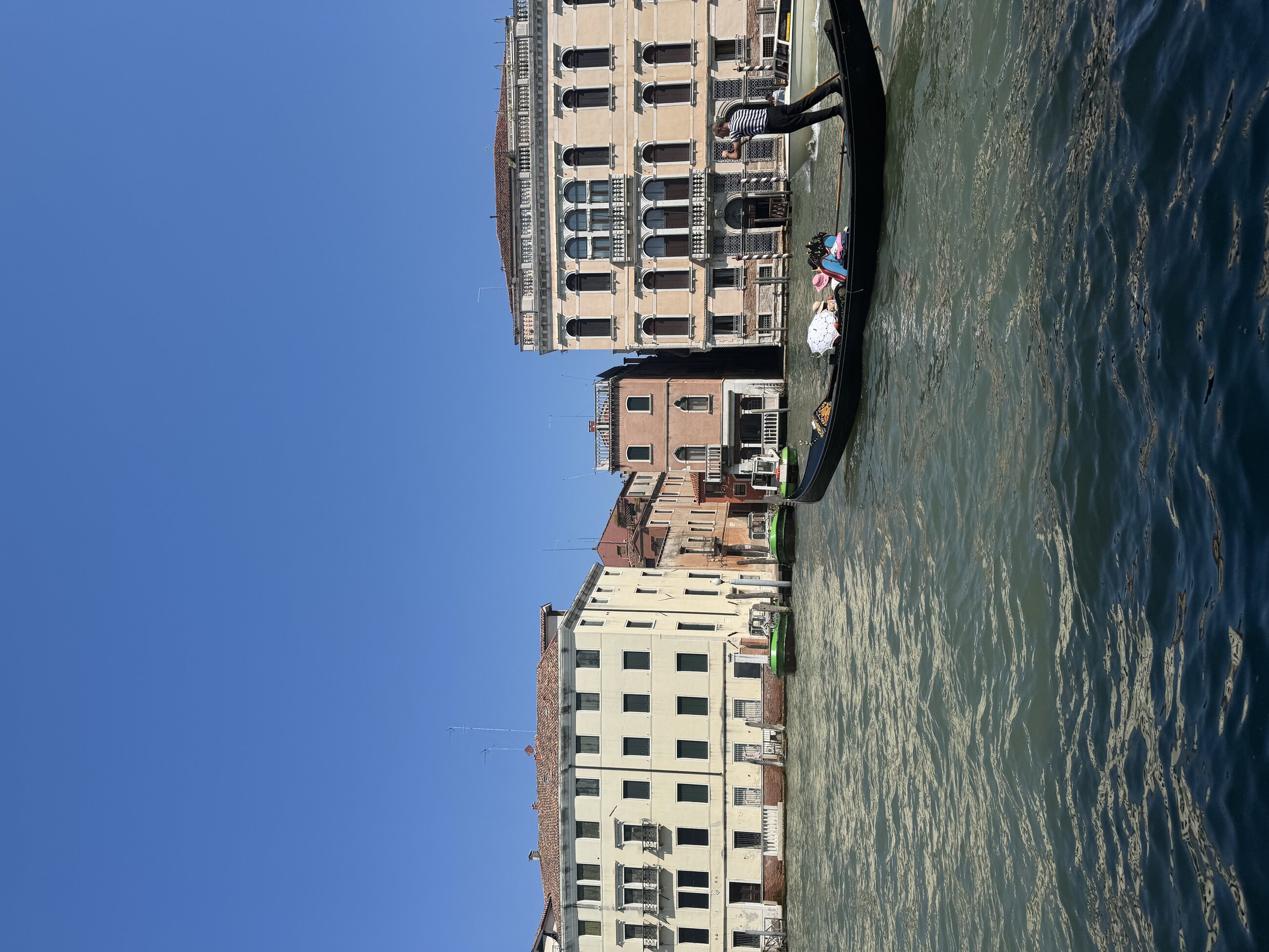 Grand canal from textile factory we visited 