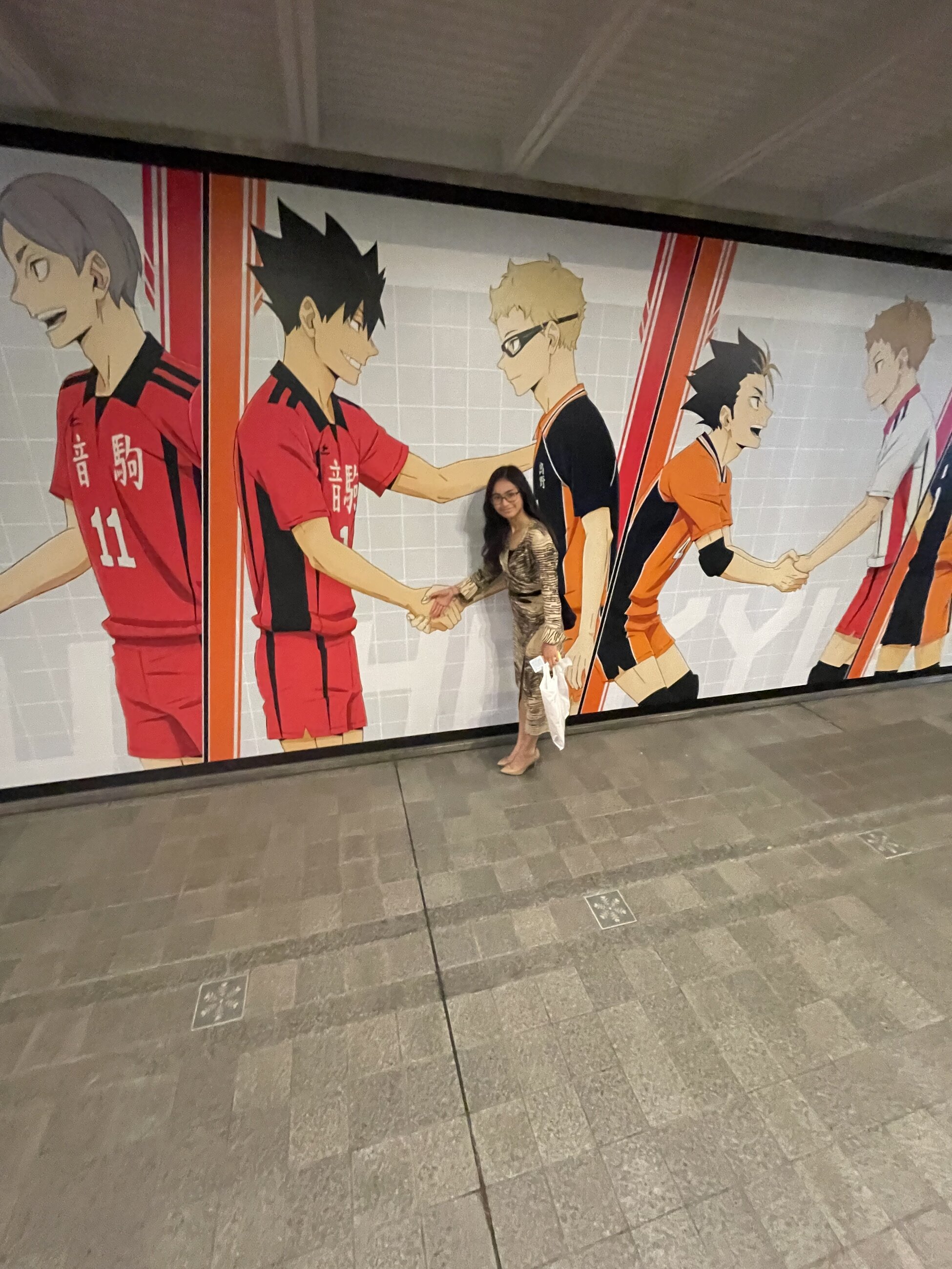 Funniest moment, posing with Kuroo!