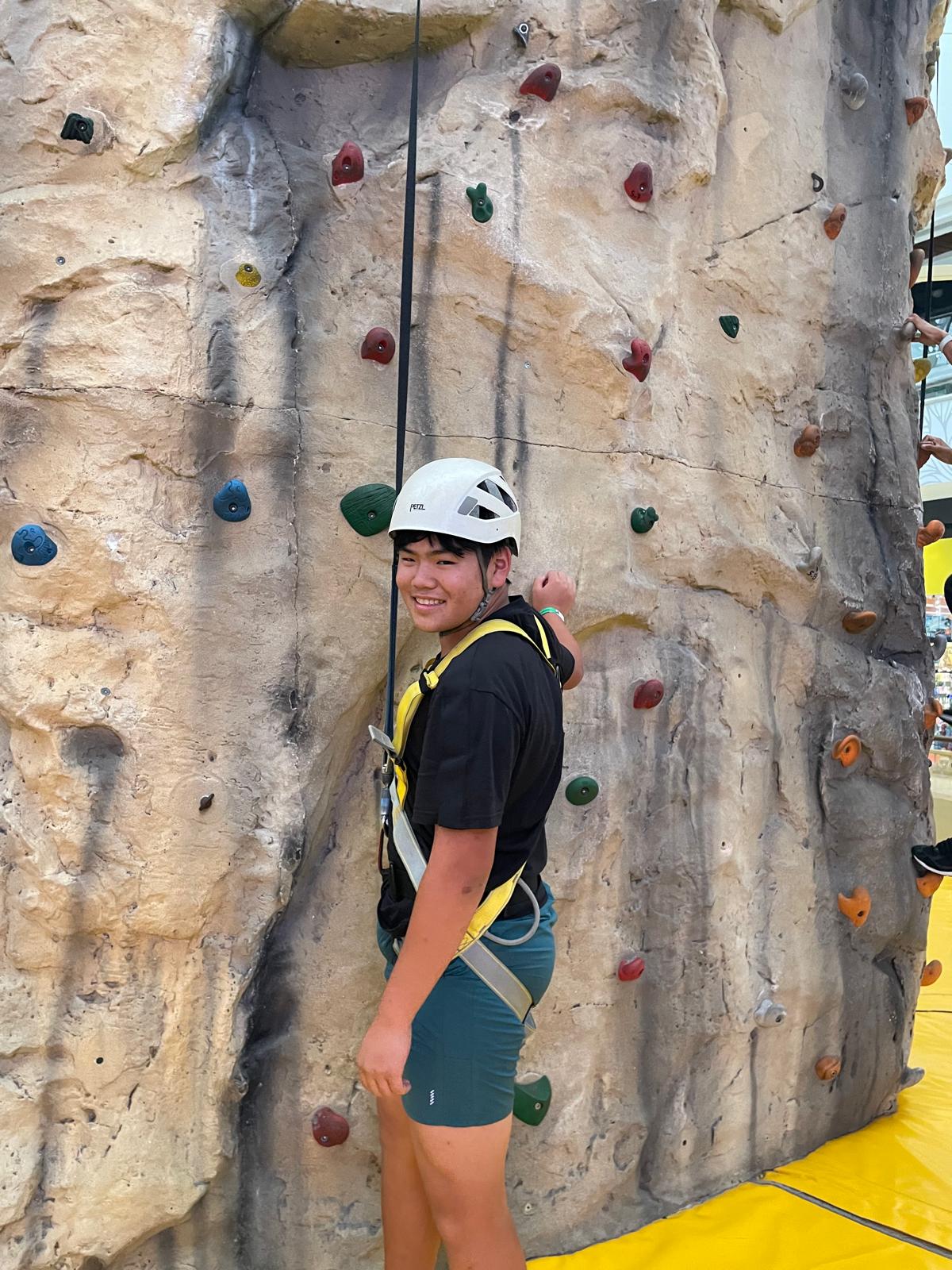 climbing wall